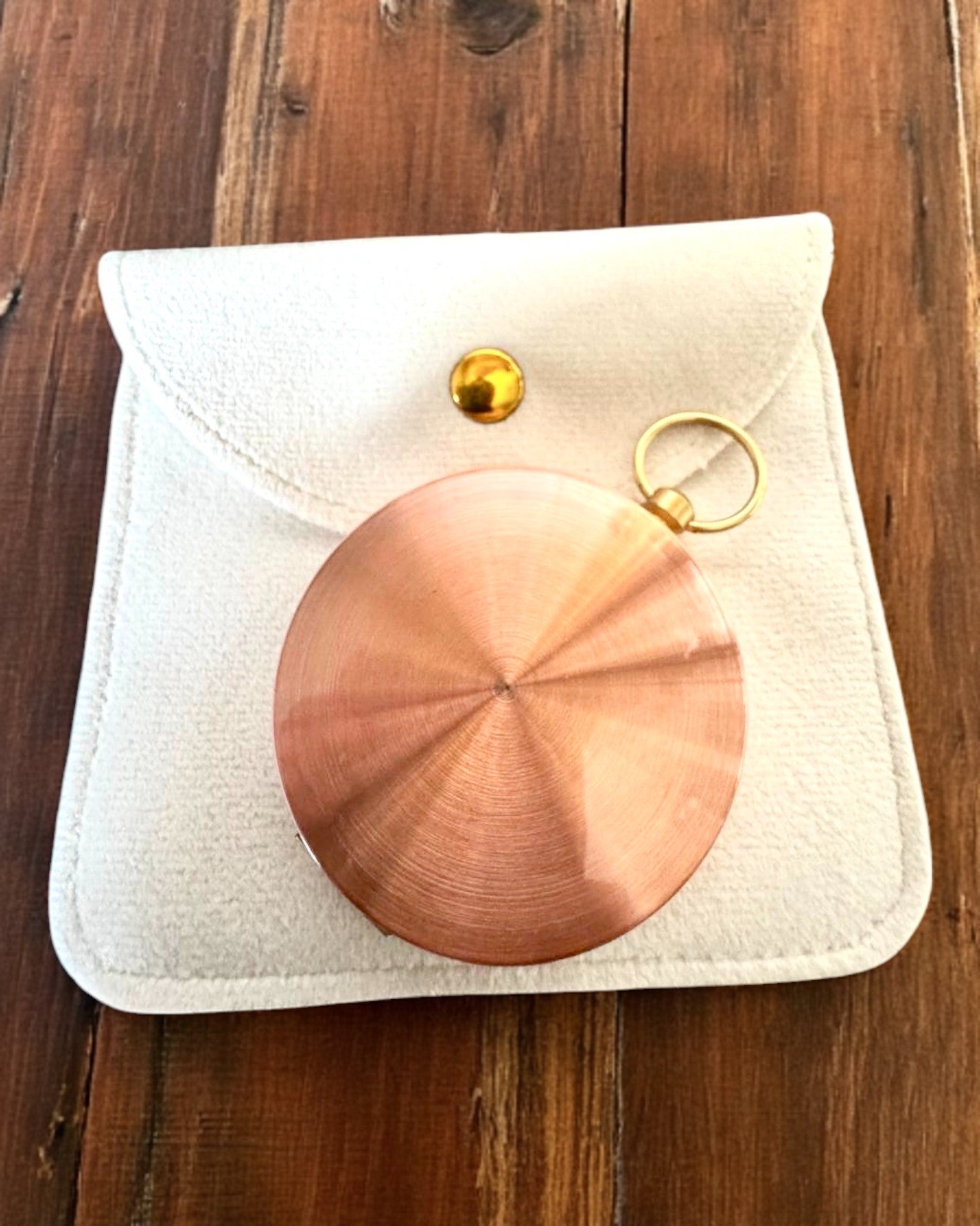 Brújula oro rosa - de navegación en estilo retro – instrumento portátil y preciso para determinar la dirección para viajeros y exploradores. Grabado, personalización.