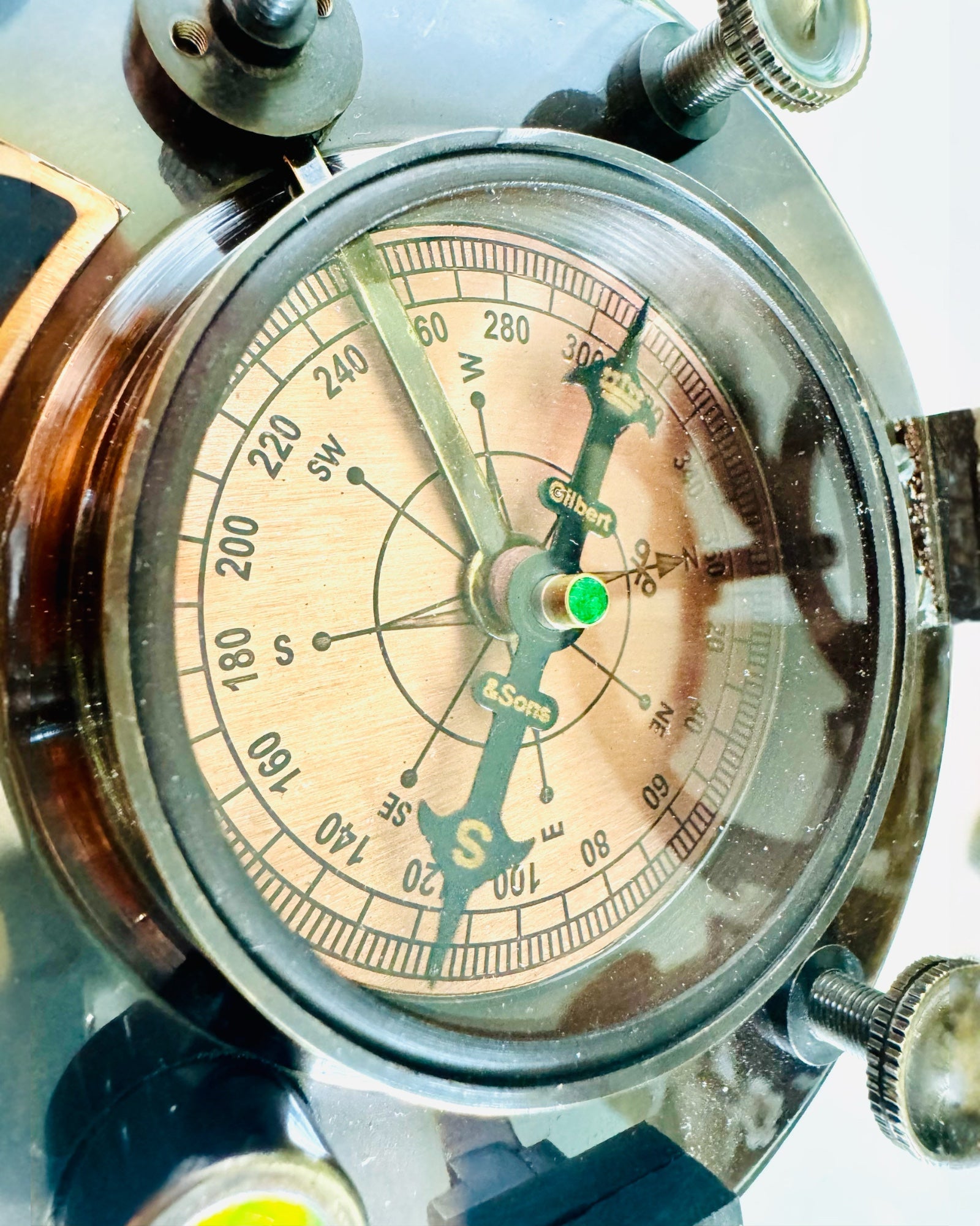 Antiguo Compás de Navegación Premium con Posibilidad de Grabado – Hecho a Mano