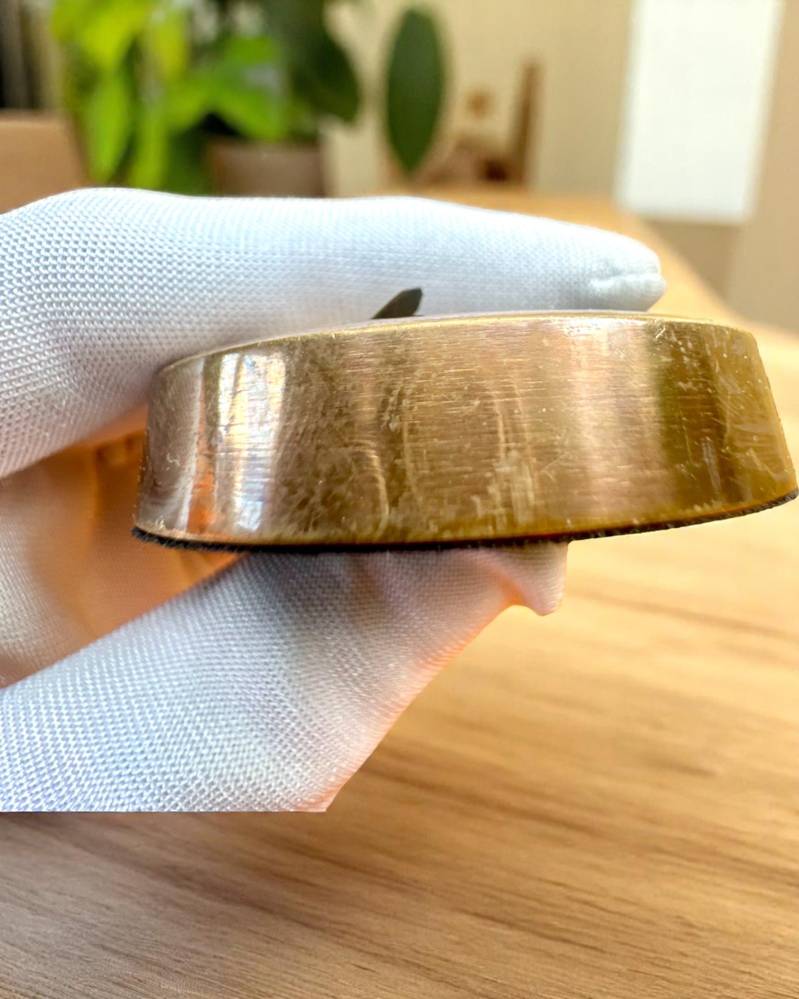 Mini Calendario de Capitán "Navigator" – decoración de latón con el alma de la navegación, opción de grabado para regalo, 5 cm de diámetro