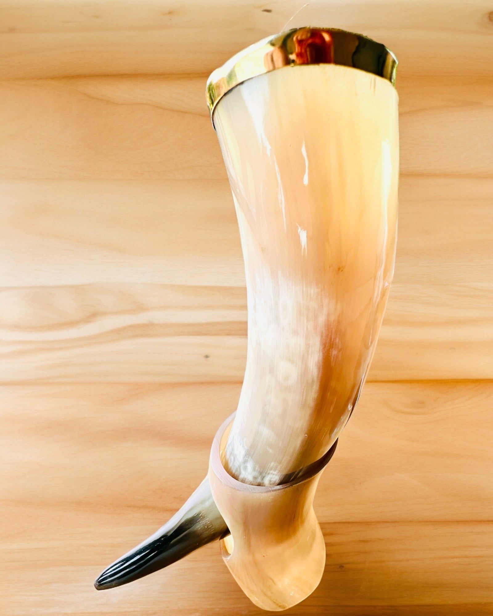 Copa de Cuerno "Viking Valor" - Grabado a Mano, Calidad Premium - 4 variantes para elegir