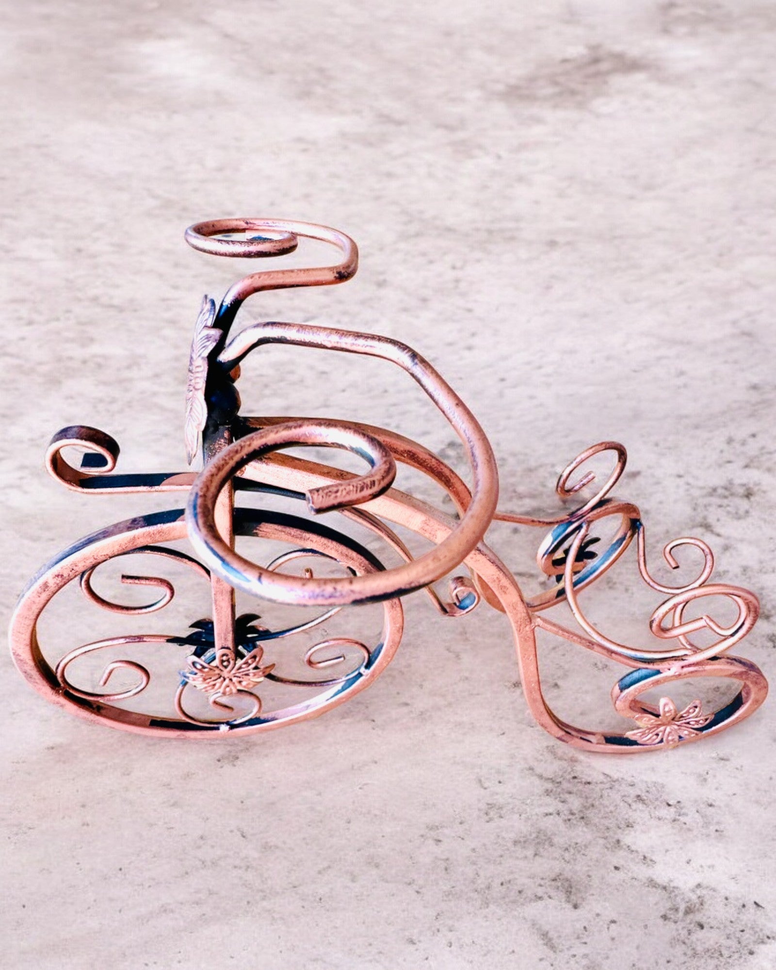 Soporte para Vino "WineCycle" en Forma de Bicicleta - posibilidad de personalización con grabado para regalo