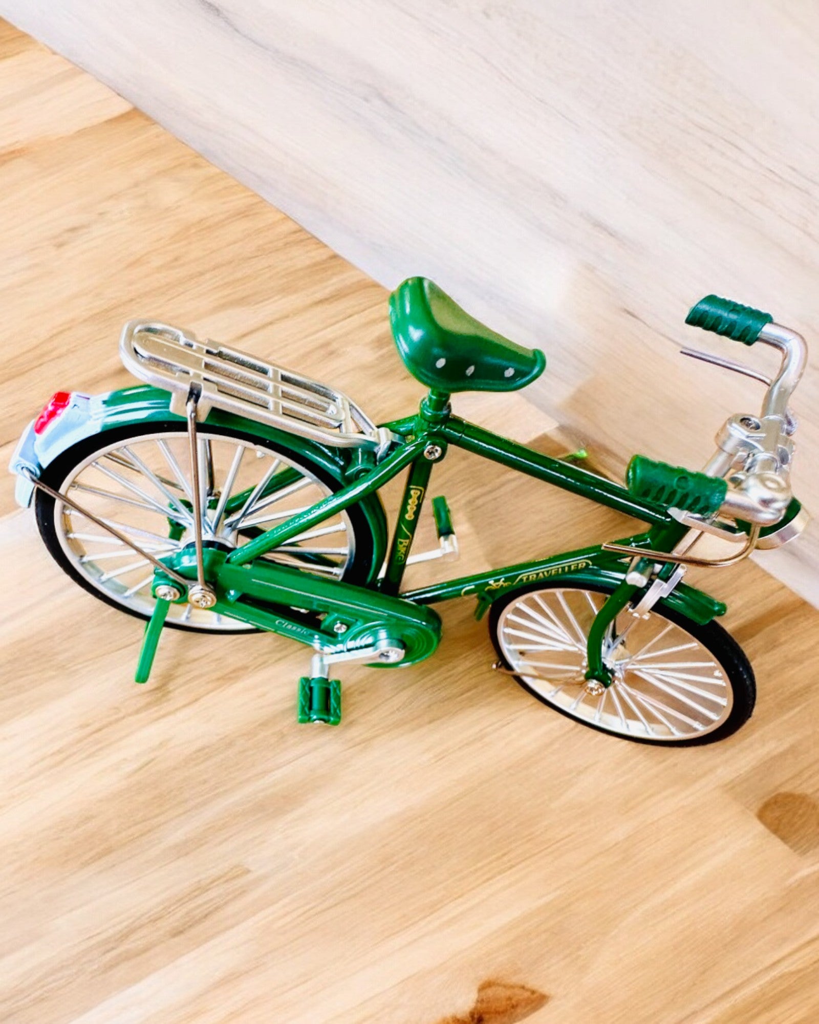Modelo de bicicleta "Retro Classic" - Miniatura con Grabado, ideal para regalo