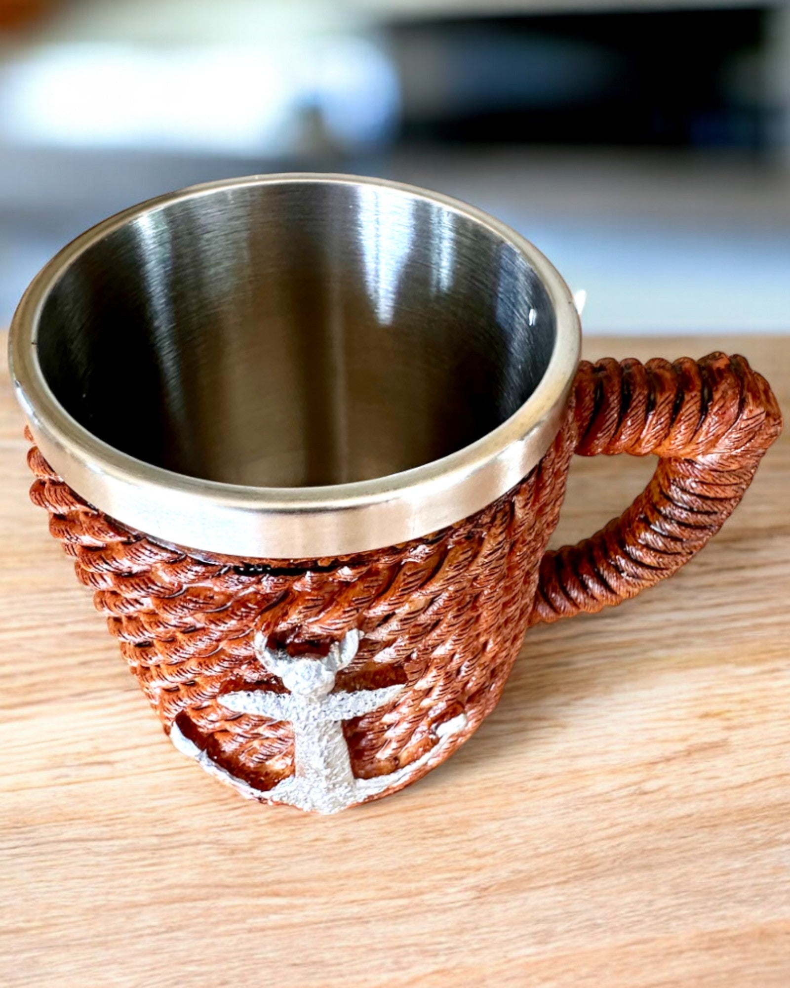 Kufel "Morski Skarb" de Acero Inoxidable, posibilidad de personalización con grabado para regalo