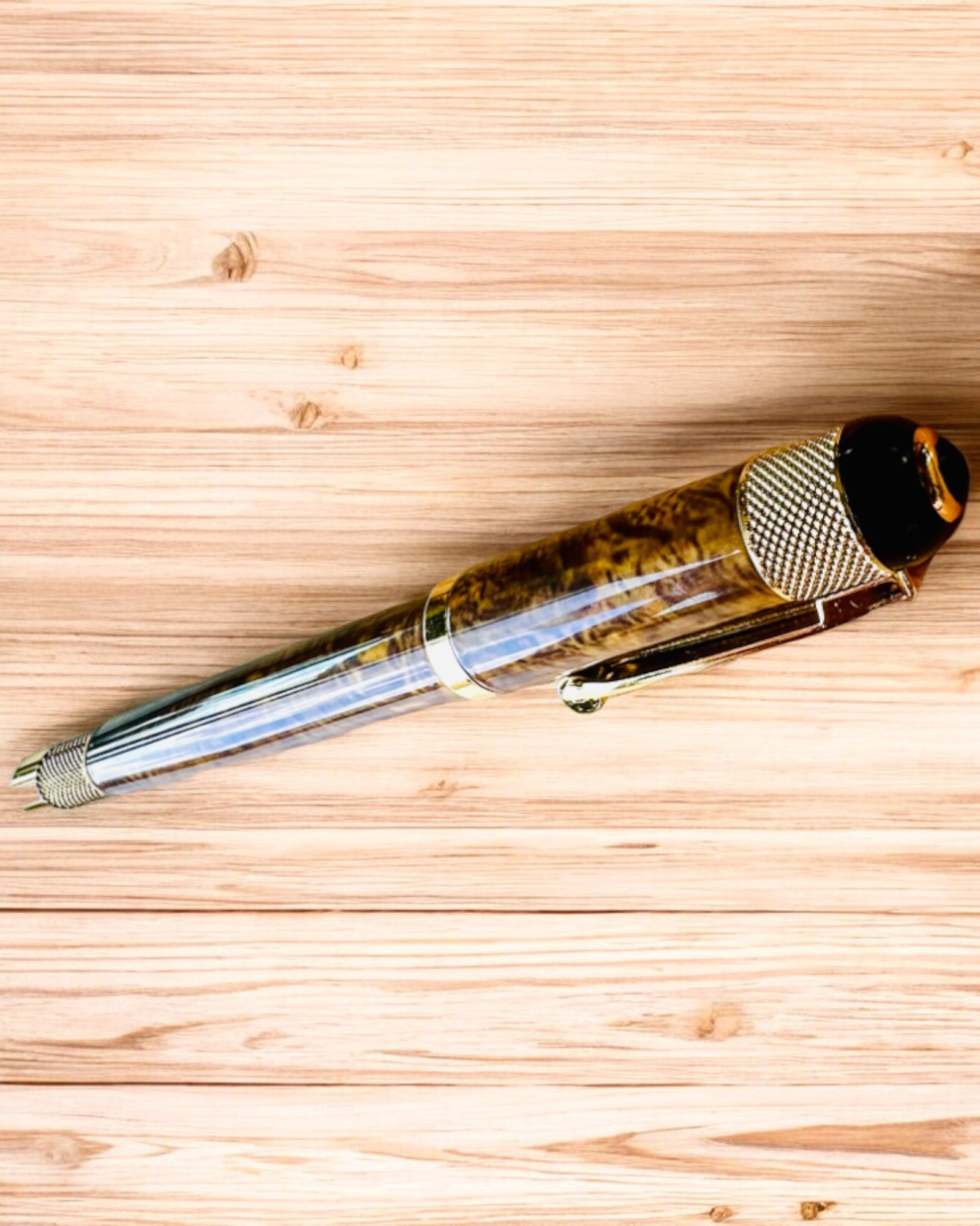 Elegante bolígrafo "Majestic" con opción de personalización para regalo, 2 variantes de color a elegir