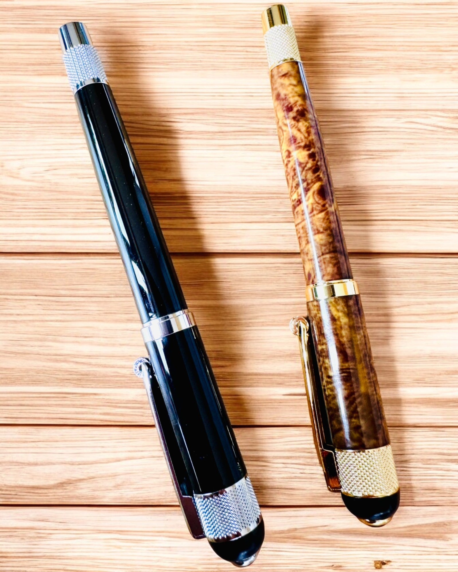 Elegante bolígrafo "Majestic" con opción de personalización para regalo, 2 variantes de color a elegir