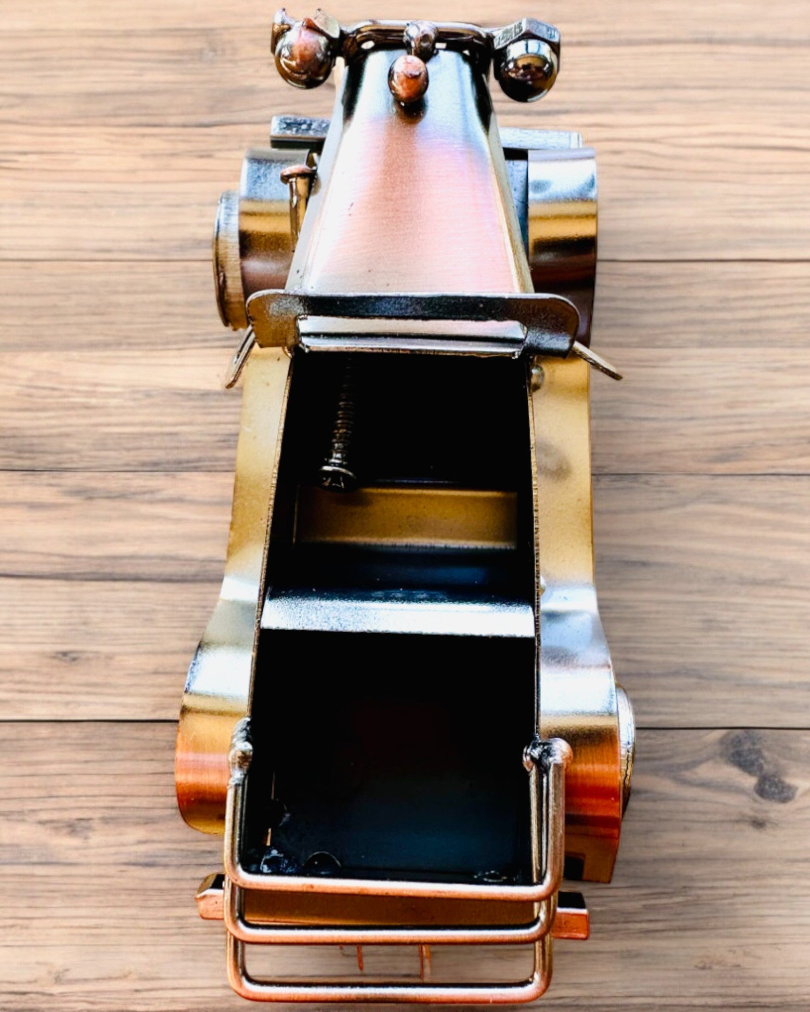 Coche clásico retro, automóvil, de hierro - Colección "Vintage Drive", modelo de coche, personalización con grabado para regalo