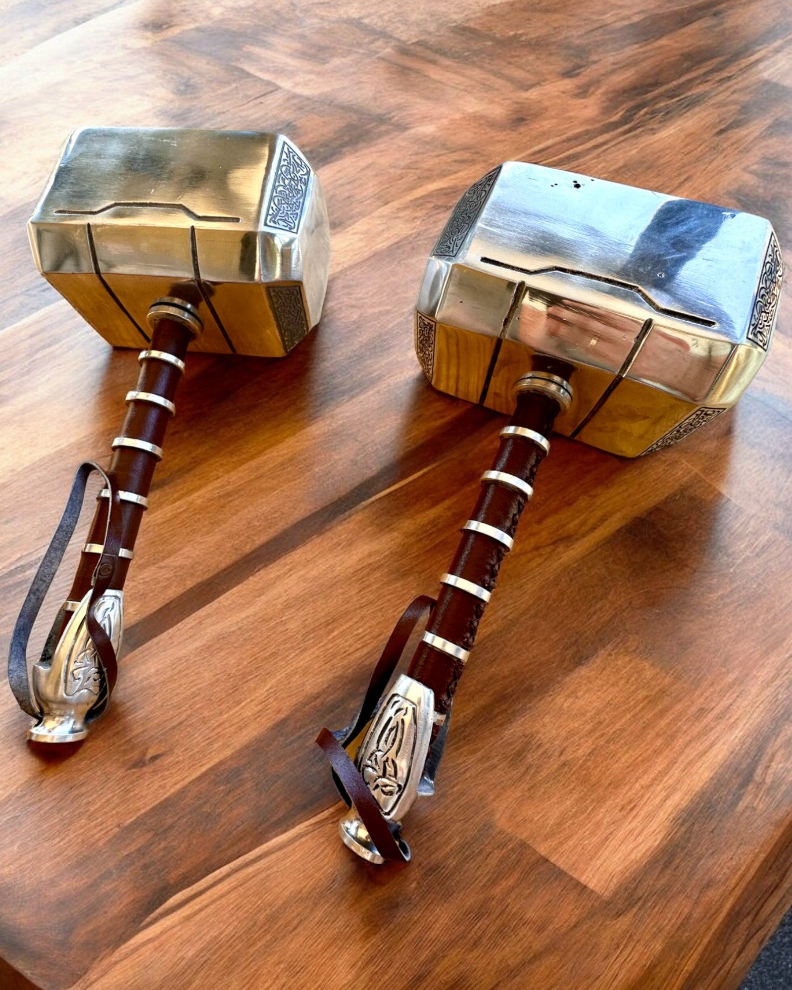 Młot Thora "Chief" - Martillo Artesanal Hecho a Mano, personalización con grabado para regalo