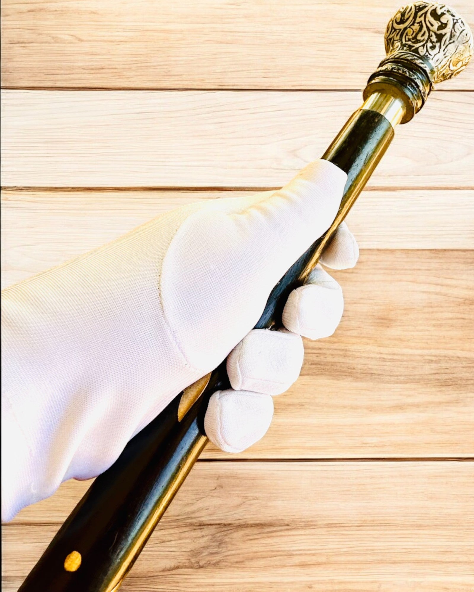 Bastón para caminar "Bastón Majestad" de madera hecho a mano, posibilidad de grabado, 2 variantes a elegir