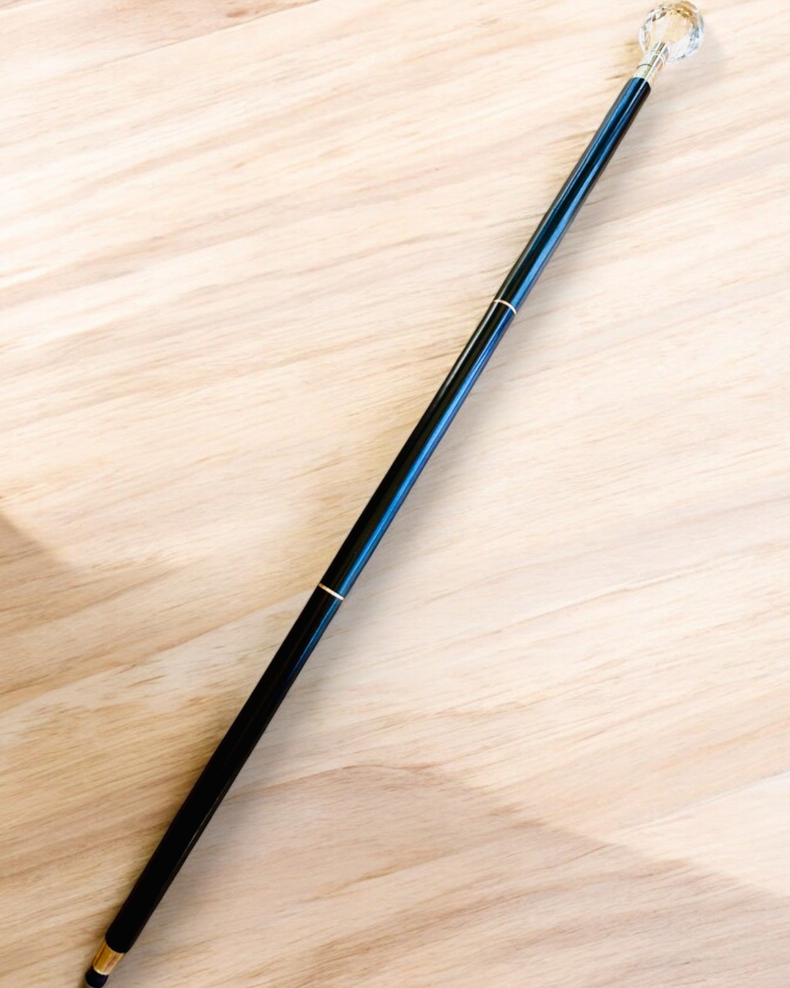 Bastón para caminar "Biały Diament" - Madera Hecho a mano, posibilidad de grabado