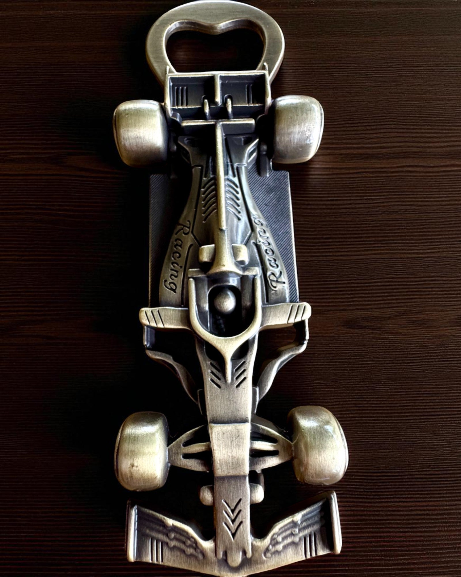 Abrebotellas Vintage Motorización - 3 variantes, personalización con grabado para regalo