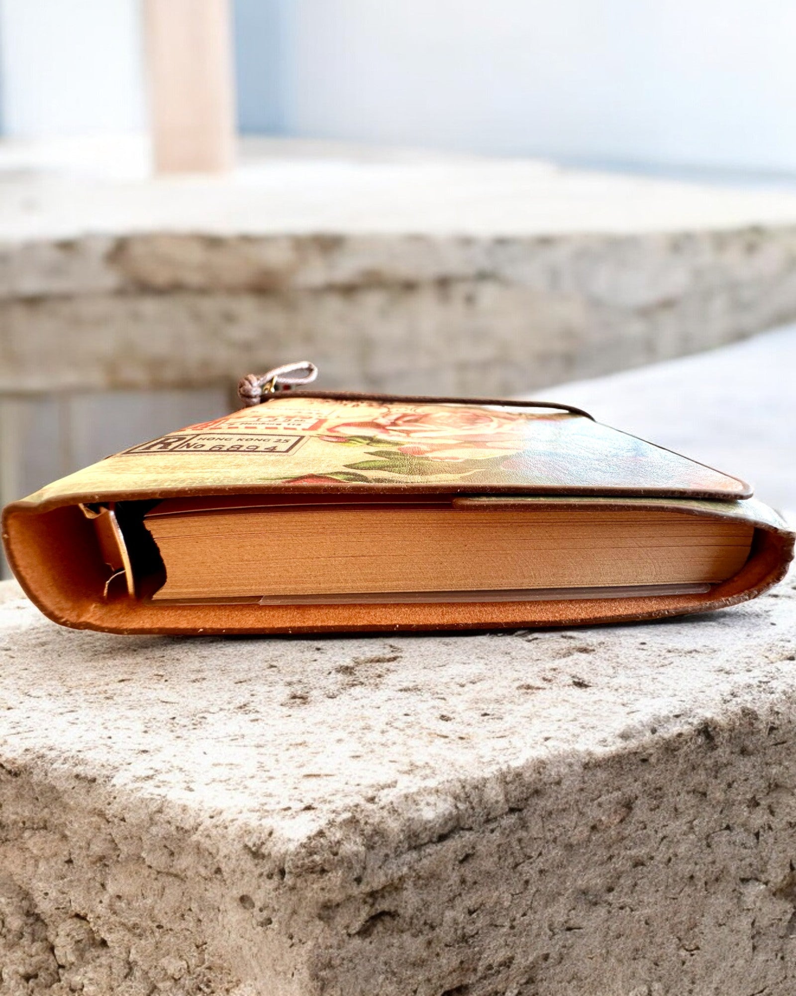 Notatnik Vintage Memoire con grabado personalizado - 3 diseños a elegir, cuaderno para regalo