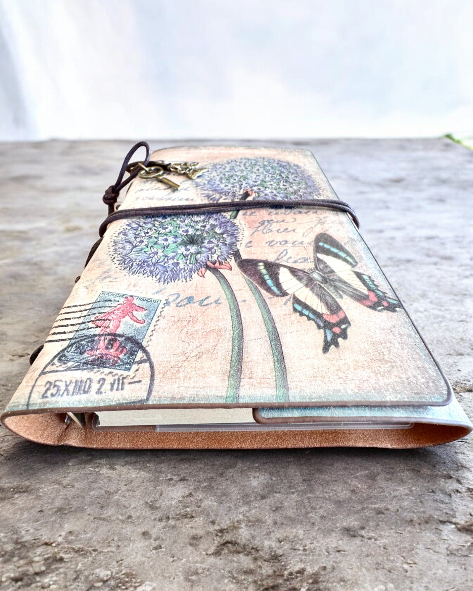 Notatnik Vintage Memoire con grabado personalizado - 3 diseños a elegir, cuaderno para regalo