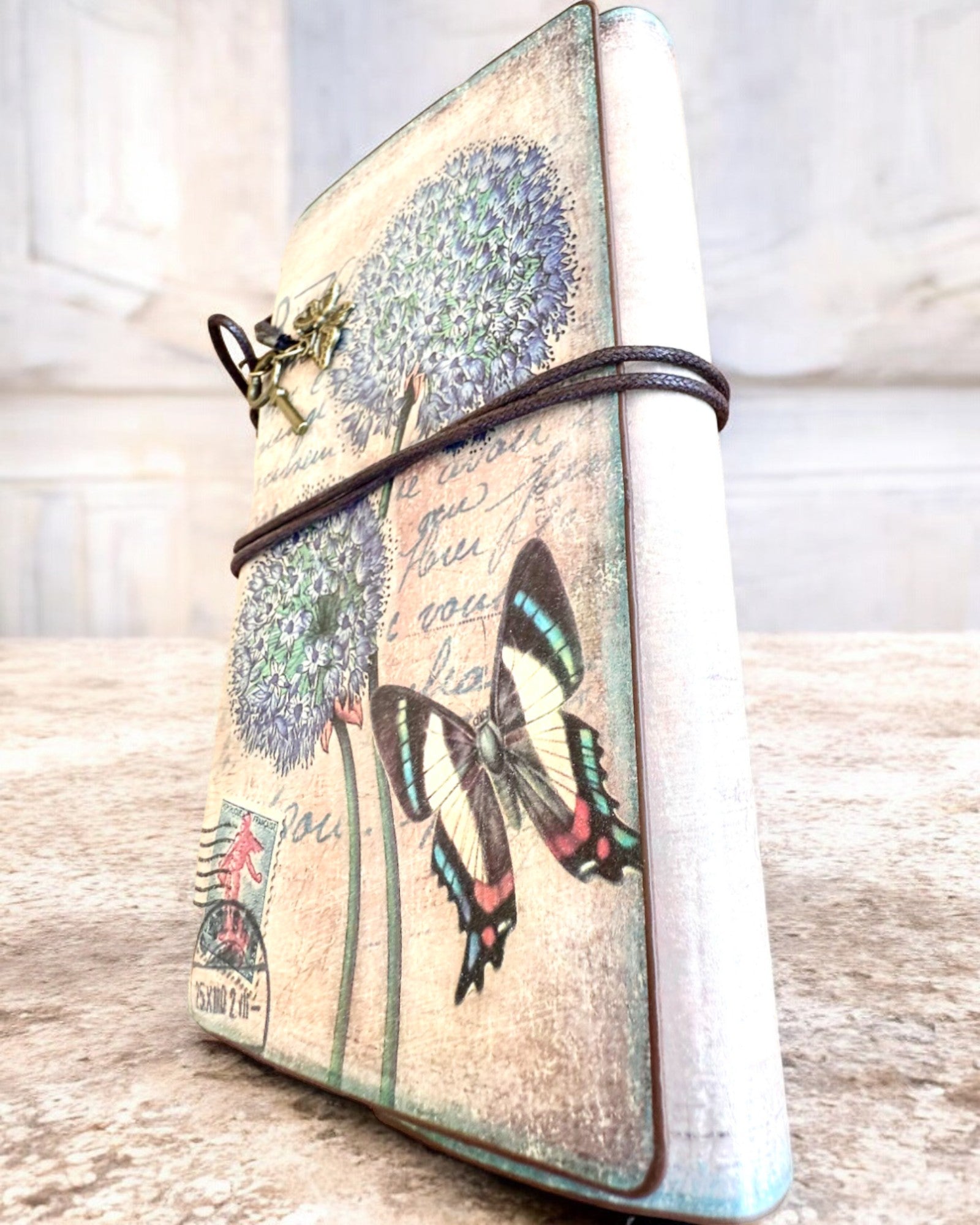 Notatnik Vintage Memoire con grabado personalizado - 3 diseños a elegir, cuaderno para regalo