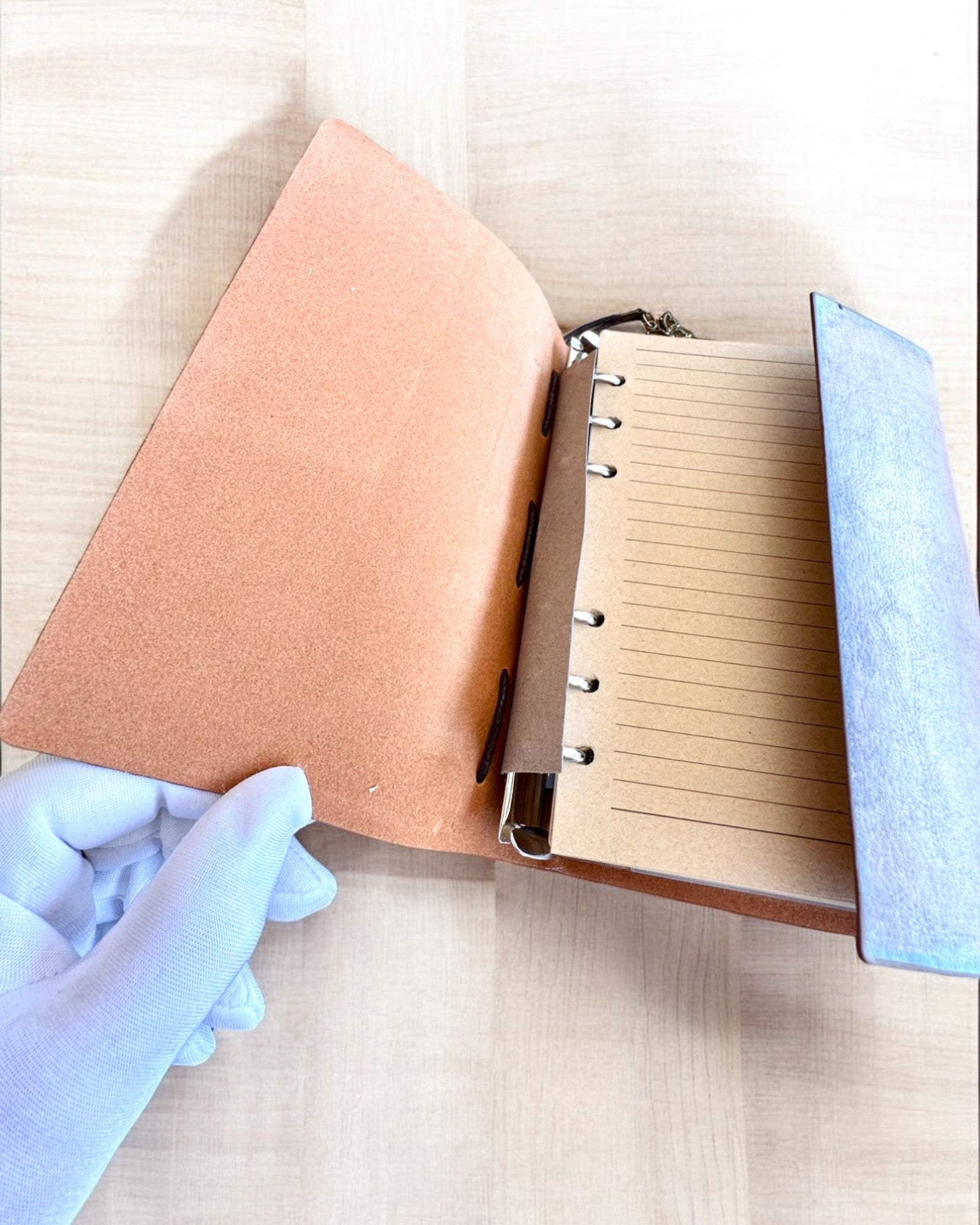 Notatnik Vintage Memoire con grabado personalizado - 3 diseños a elegir, cuaderno para regalo
