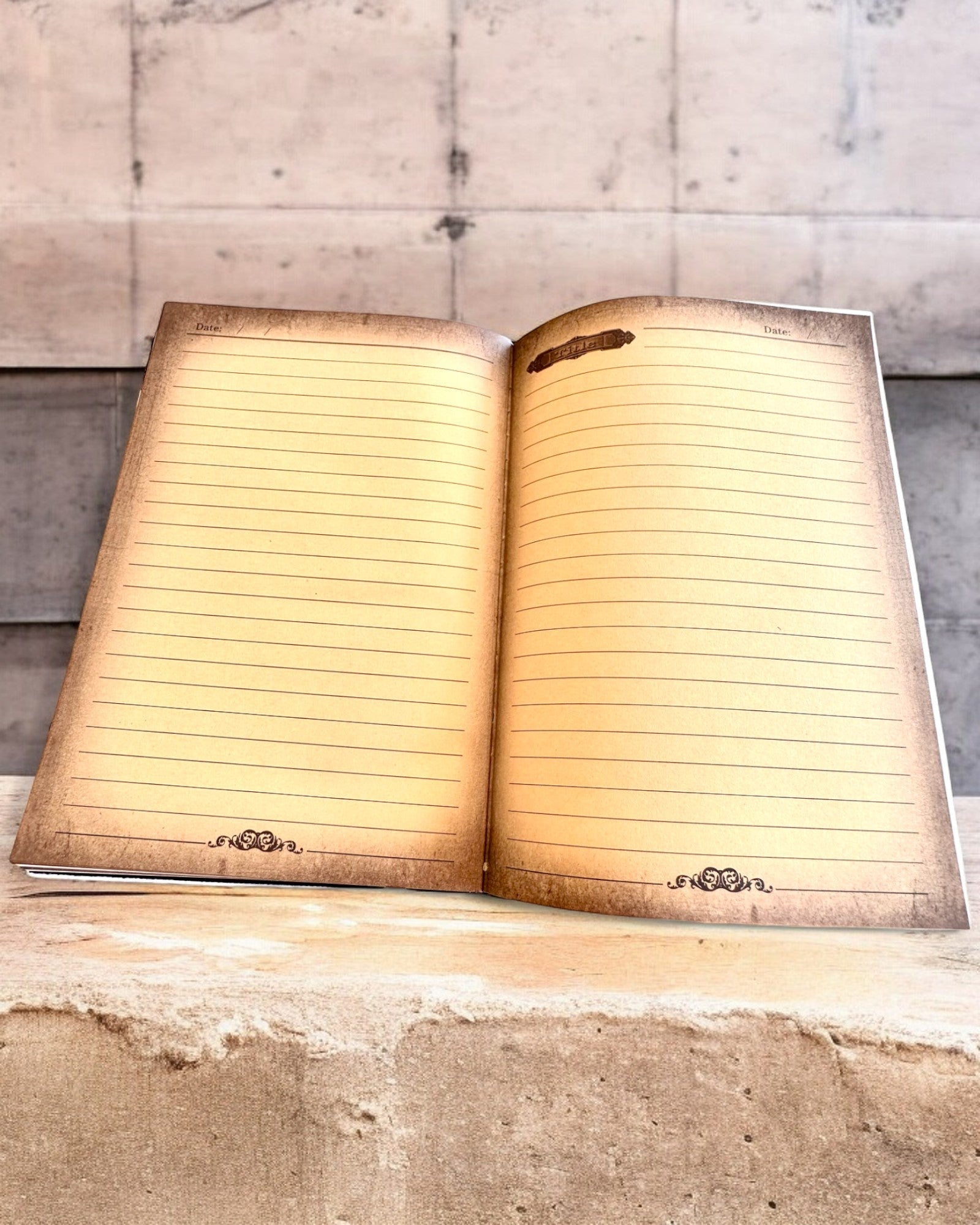 Crónica del Guerrero Cuaderno con Motivo de Caballero, cuaderno con posibilidad de personalizar con grabado para regalo