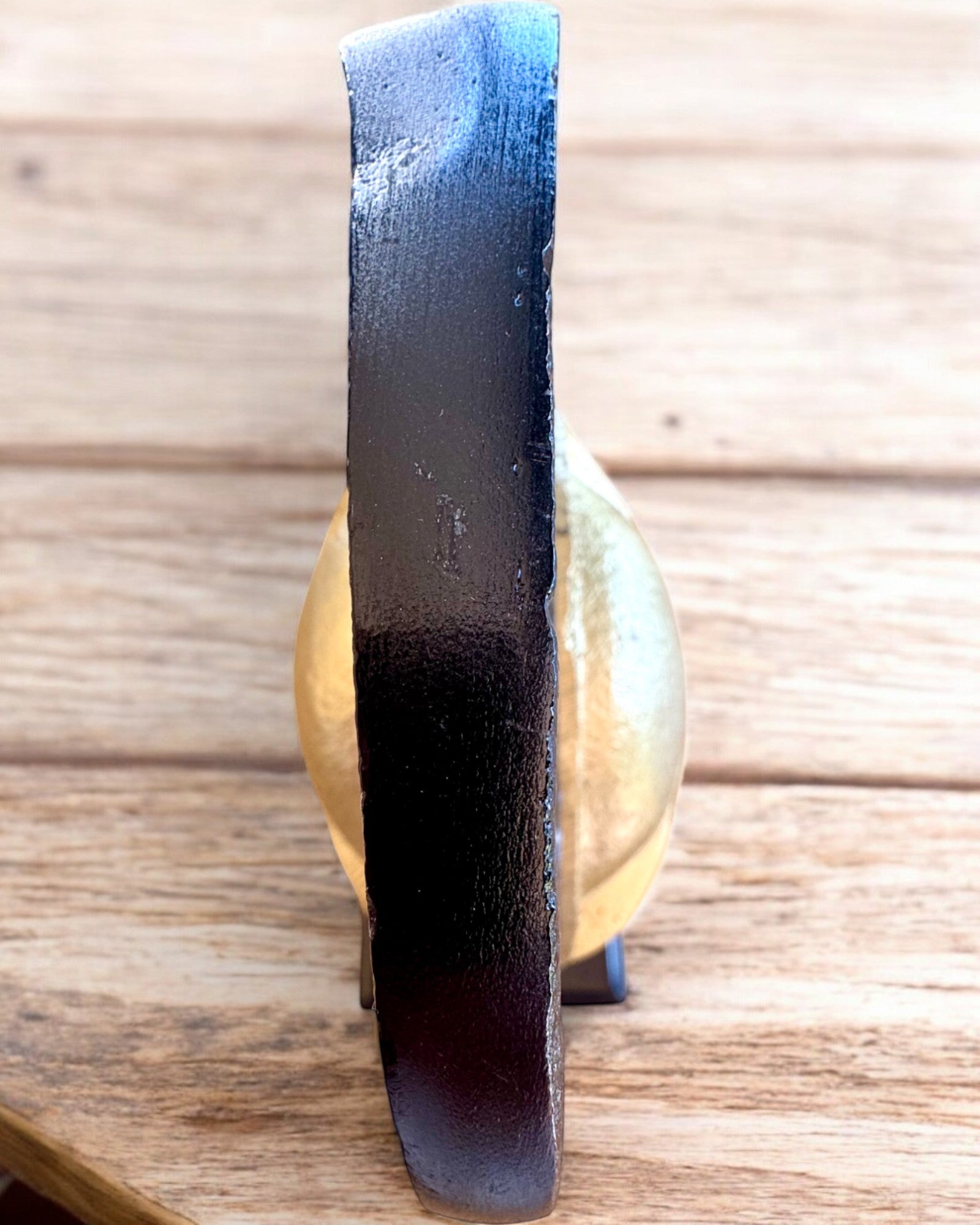 Casco espartano premium – escultura decorativa hecha a mano, posibilidad de personalización con grabado para regalo