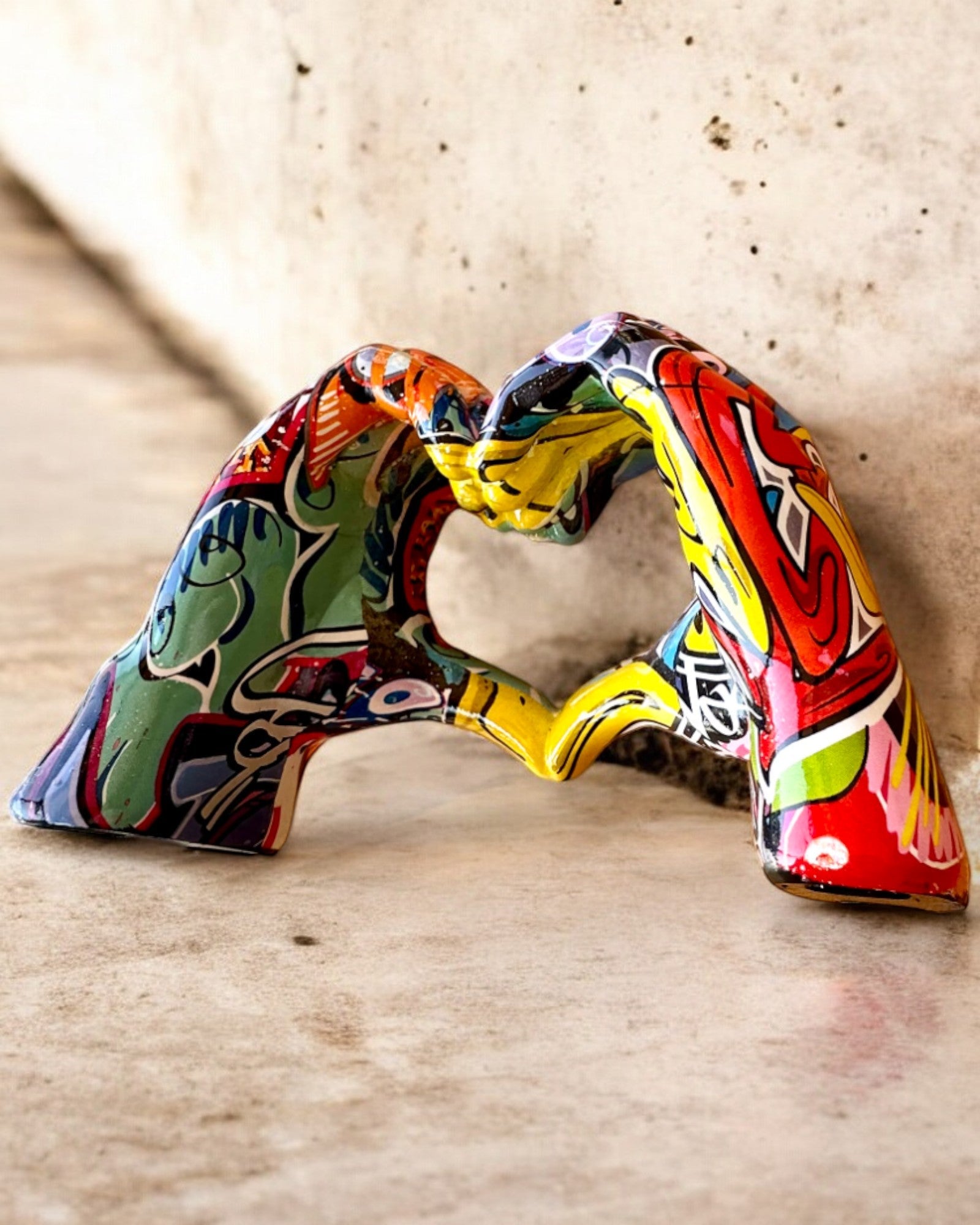 Figura decorativa Colorido Soporte Decorativo ArtBrace - posibilidad de personalización con grabado, para regalo