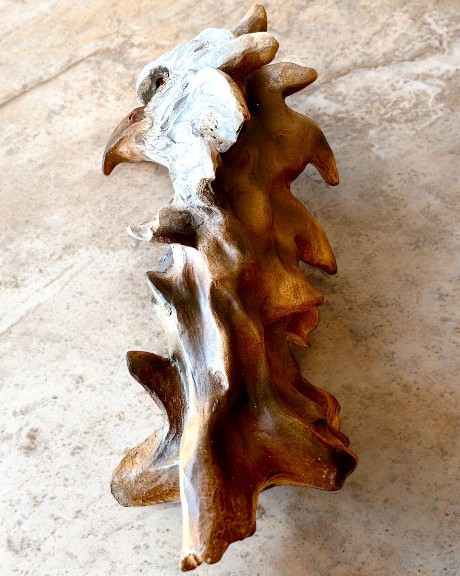 Escultura de Águila de la Libertad de Resina con Posibilidad de Grabado para regalo 26.5 cm de altura