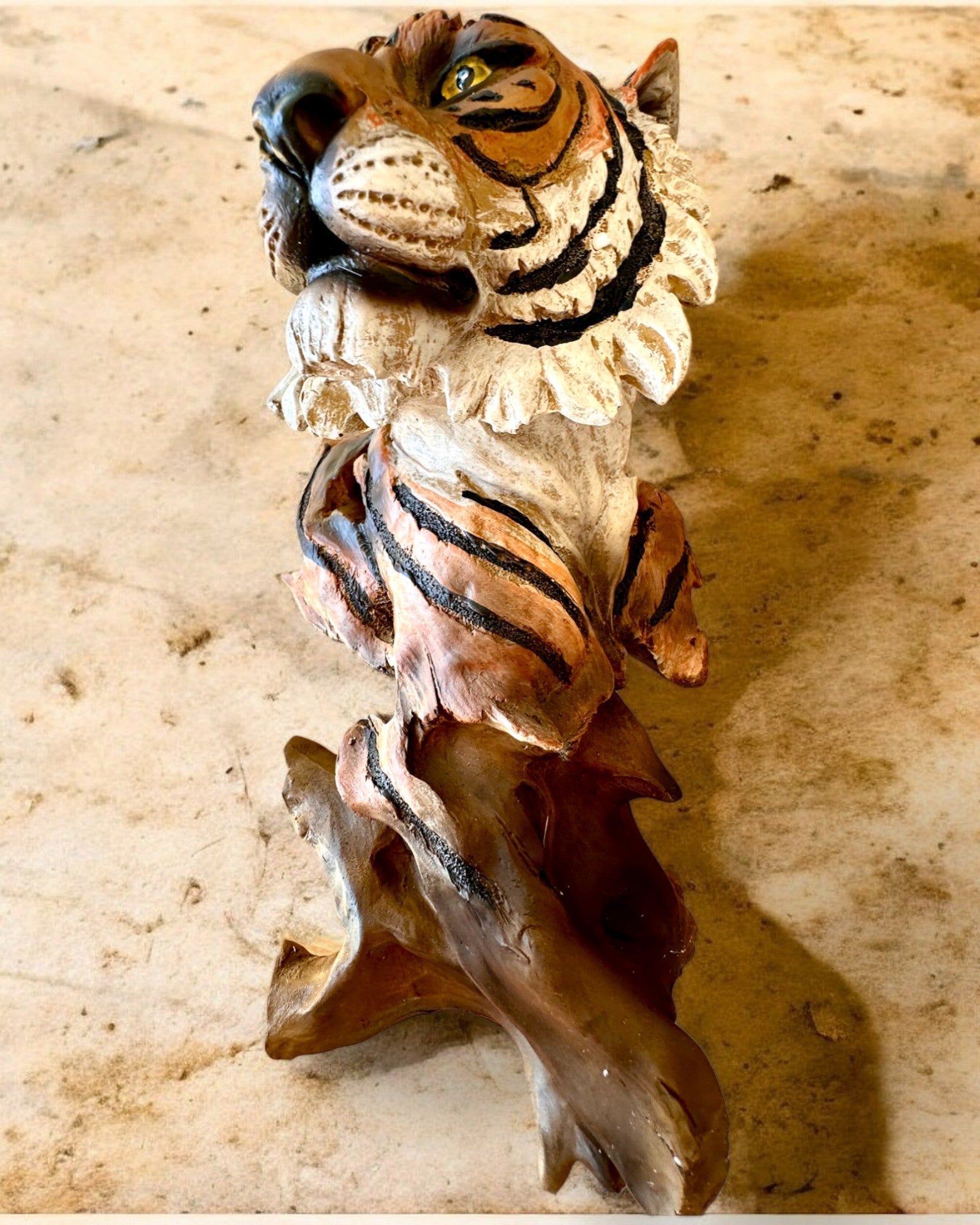 Estatuilla "Tigre Rey de la Selva" con Opción de Grabado, figura de 29 cm de altura, decoración para regalo