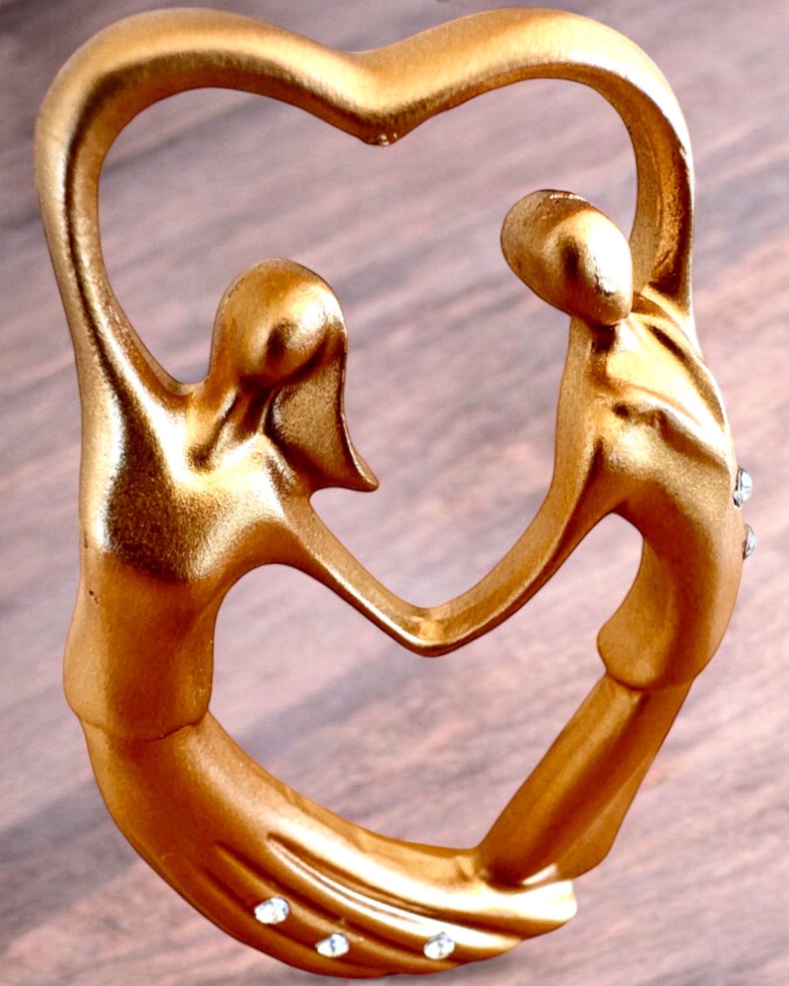 Figura símbolo del amor - "Cercanía Eterna" para regalo, personalización con grabado