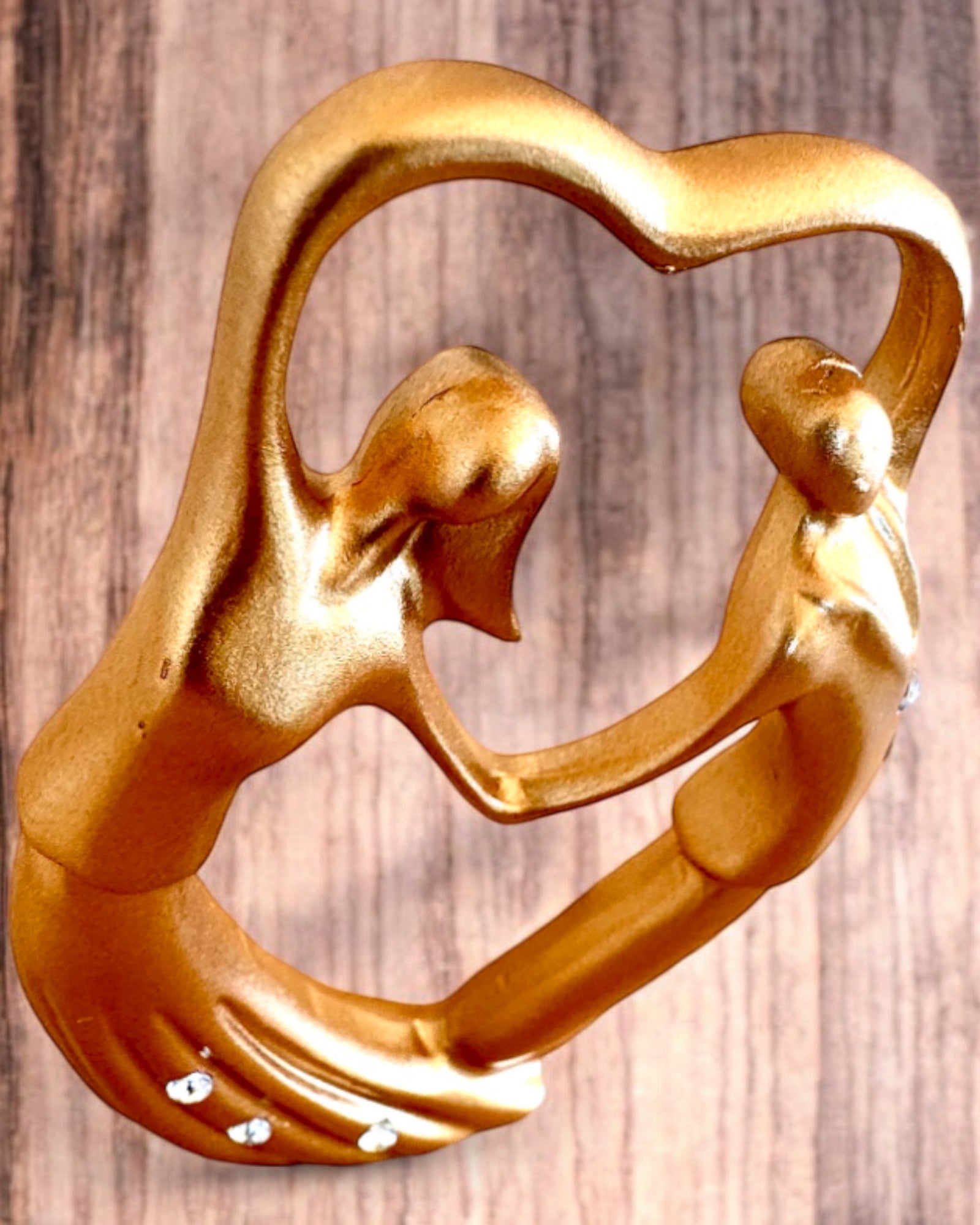 Figura símbolo del amor - "Cercanía Eterna" para regalo, personalización con grabado