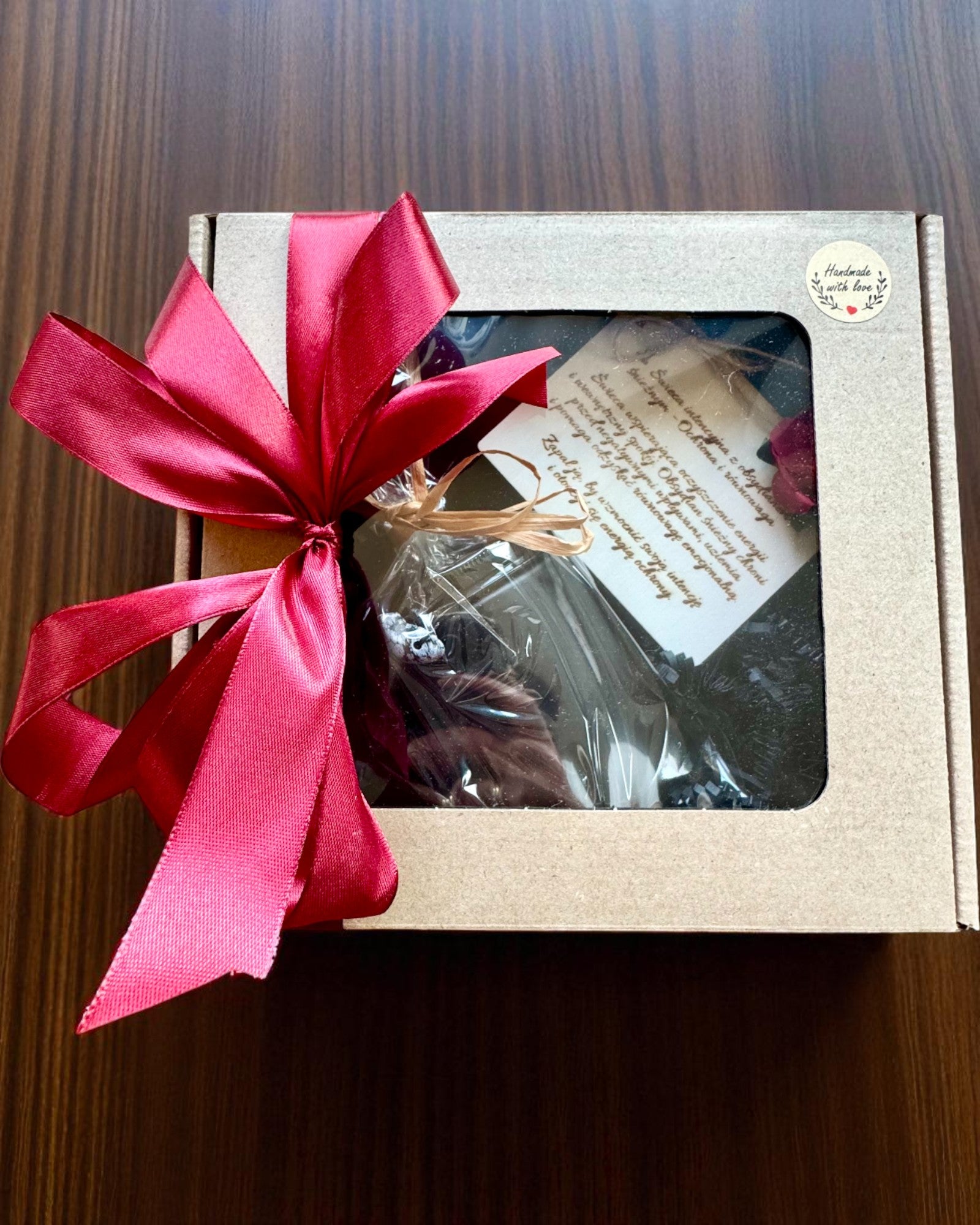 Vela de soja intencional Obsidiana – confianza en uno mismo y fuerza interior, 250 ml, posibilidad de personalización para regalo