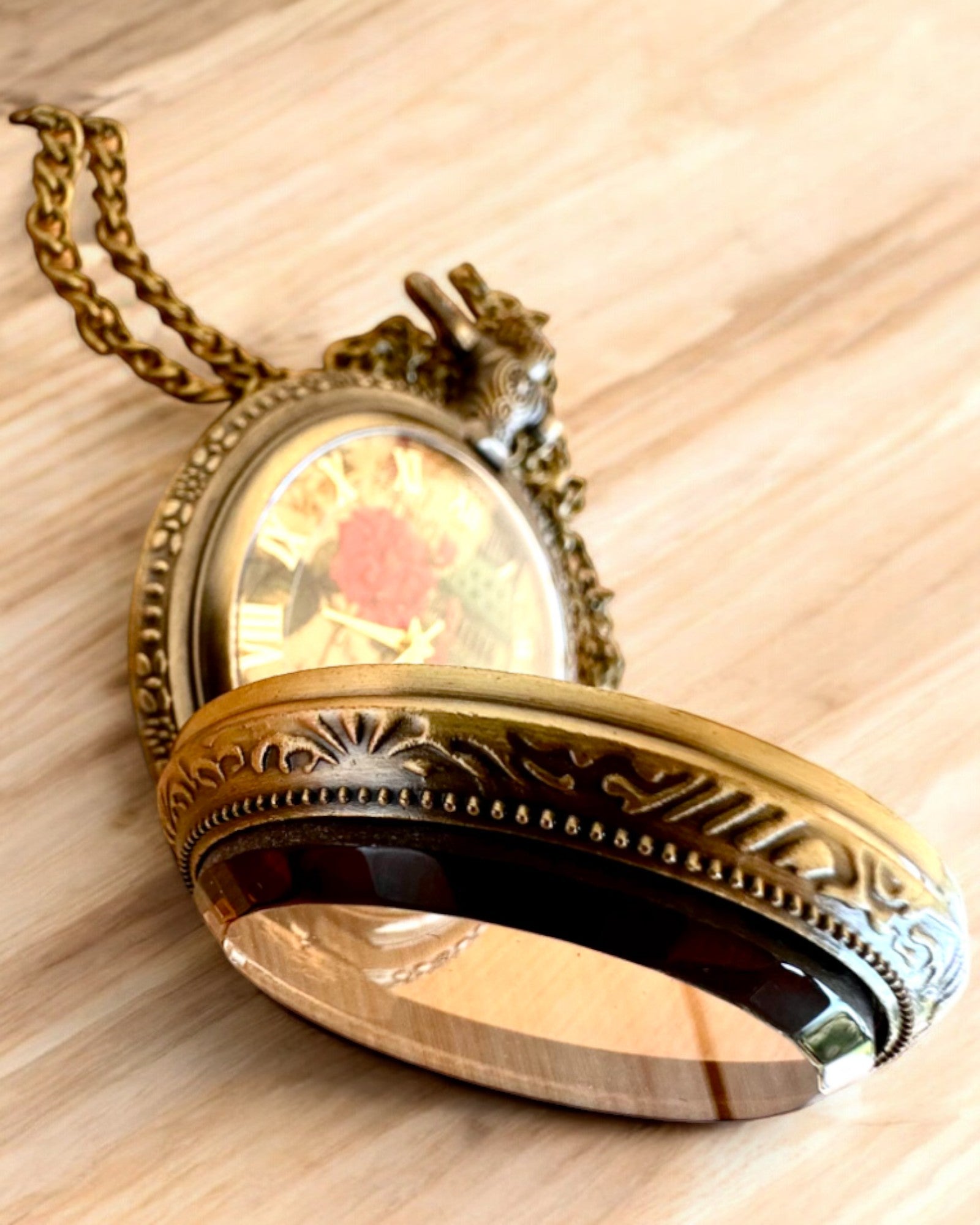 Reloj de Bolsillo "Vintage Charm" personalización con grabado para regalo