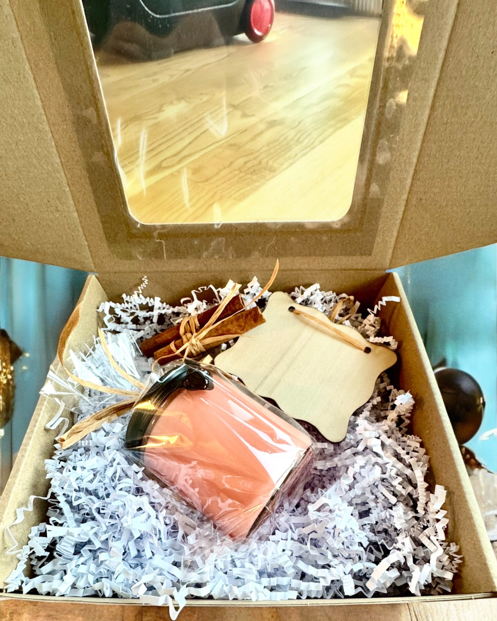 Vela de soja intencional 250 ml con piedra natural – elige tu energía: Citrino o Granate, personalización con grabado para regalo