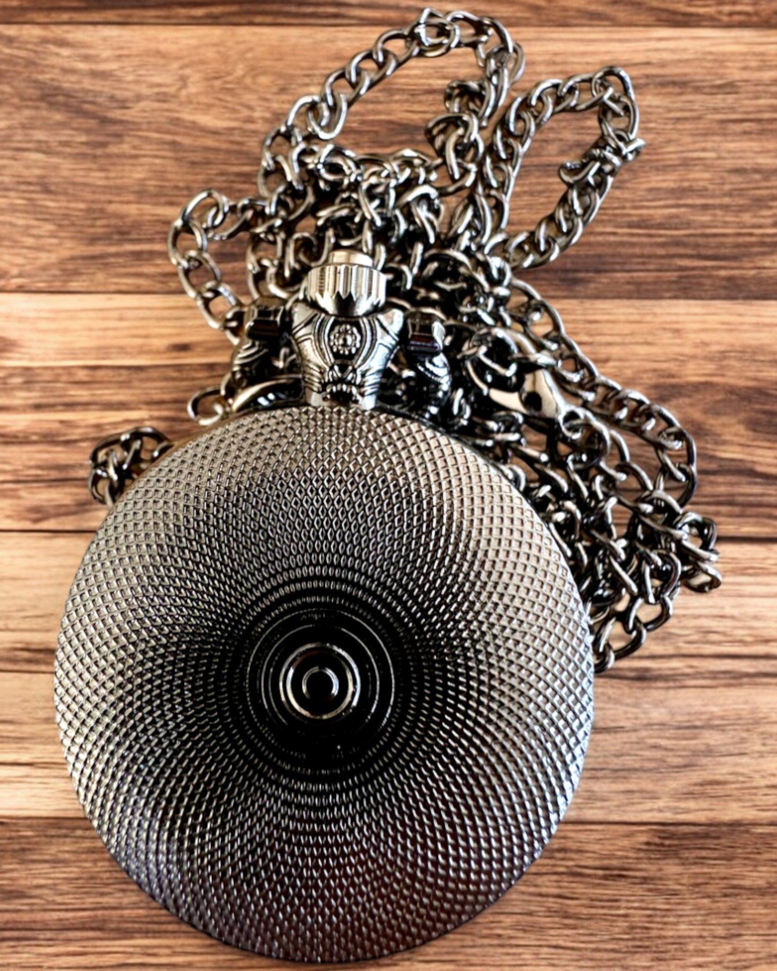 Reloj de Bolsillo 'El Beso de los Cuervos' con Grabado – personalización con grabado para regalo