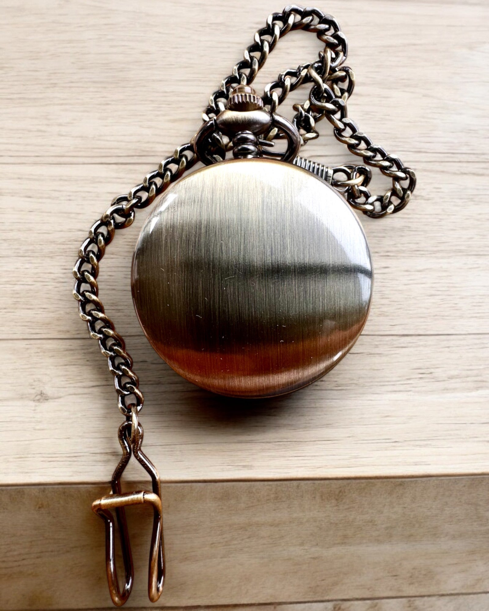 Reloj de Bolsillo Clásico "Oldtimer" - elegante estilo retro, posibilidad de personalización con grabado para regalo