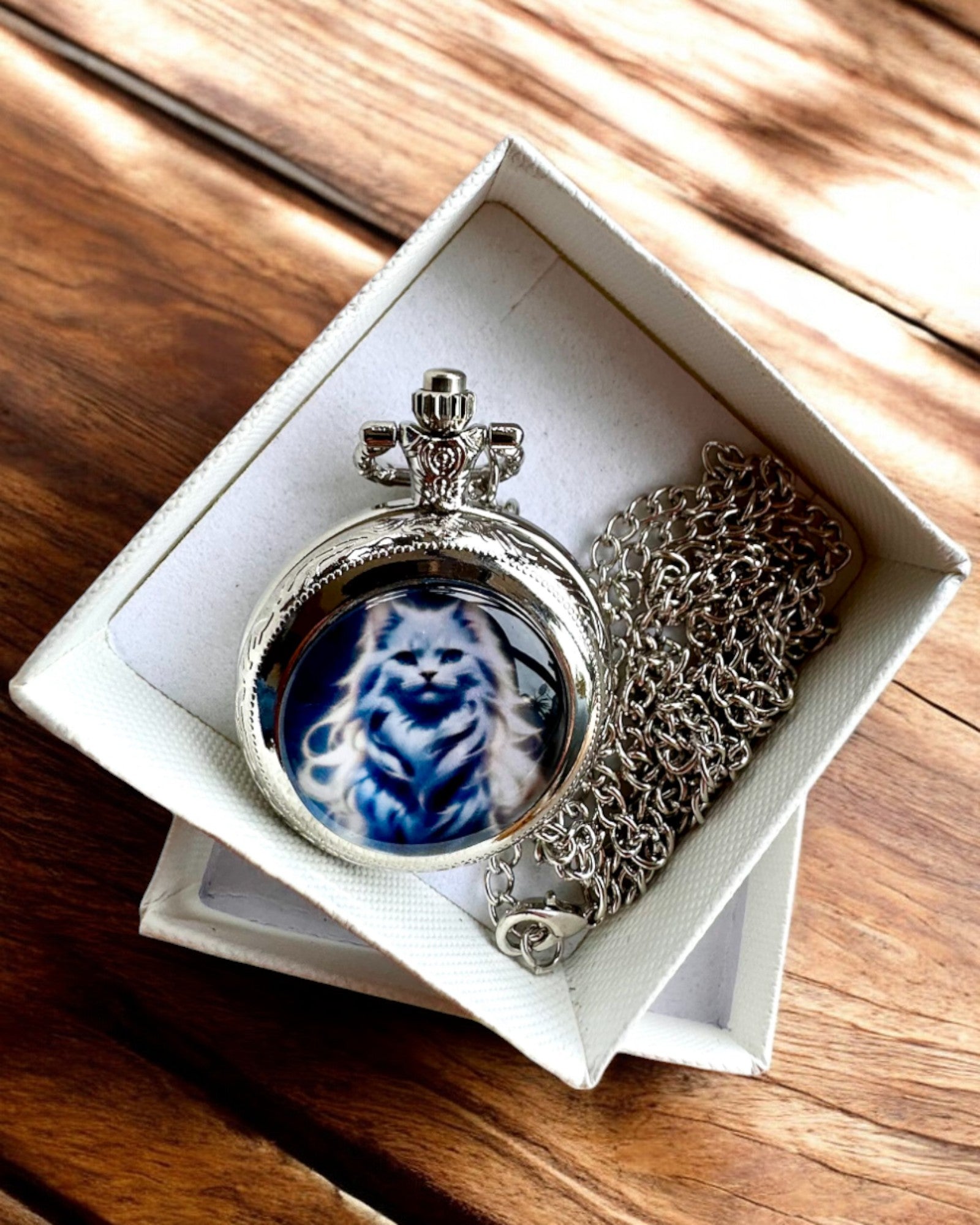 Reloj de Bolsillo "Gwiezdna Kotka" con Posibilidad de Grabado, 2 variantes de color a elegir