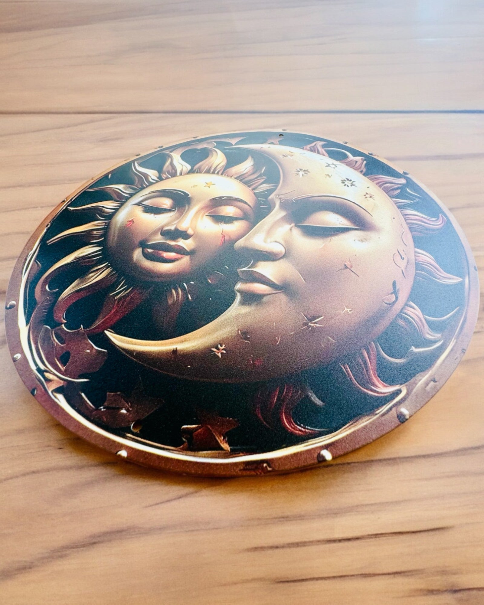 Colgante "Círculos Mágicos de la Naturaleza" - posibilidad de personalización con grabado. 3 variantes para elegir