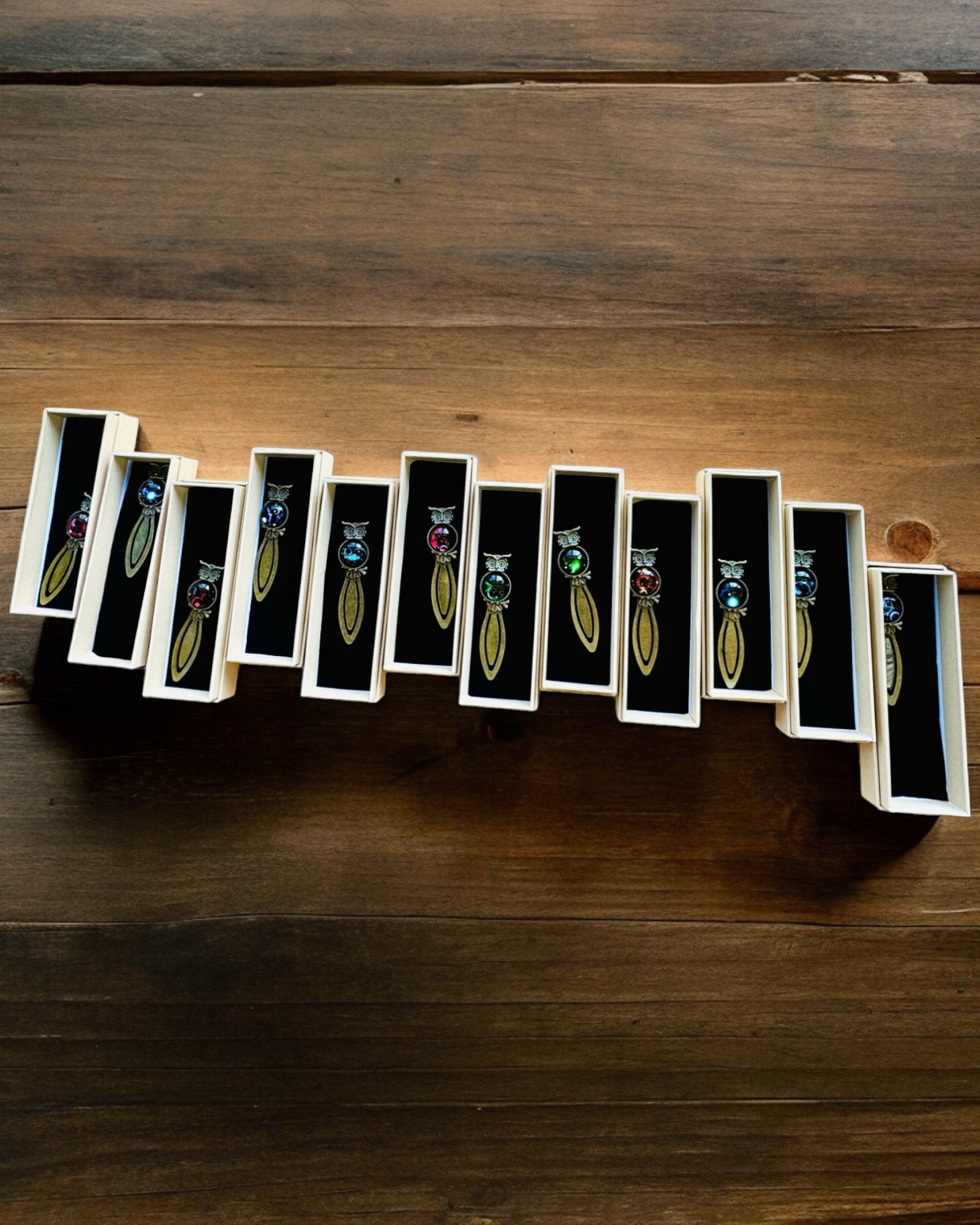 Marcador de libro "Sowa z Konstelacjami" - 12 variantes para elegir, personalización con grabado