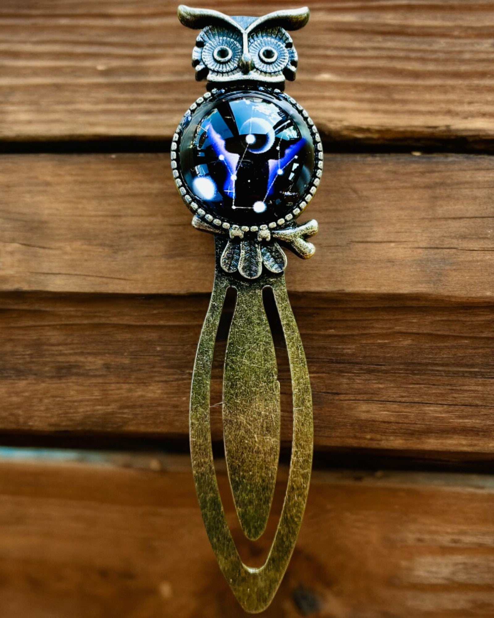 Marcador de libro "Sowa z Konstelacjami" - 12 variantes para elegir, personalización con grabado