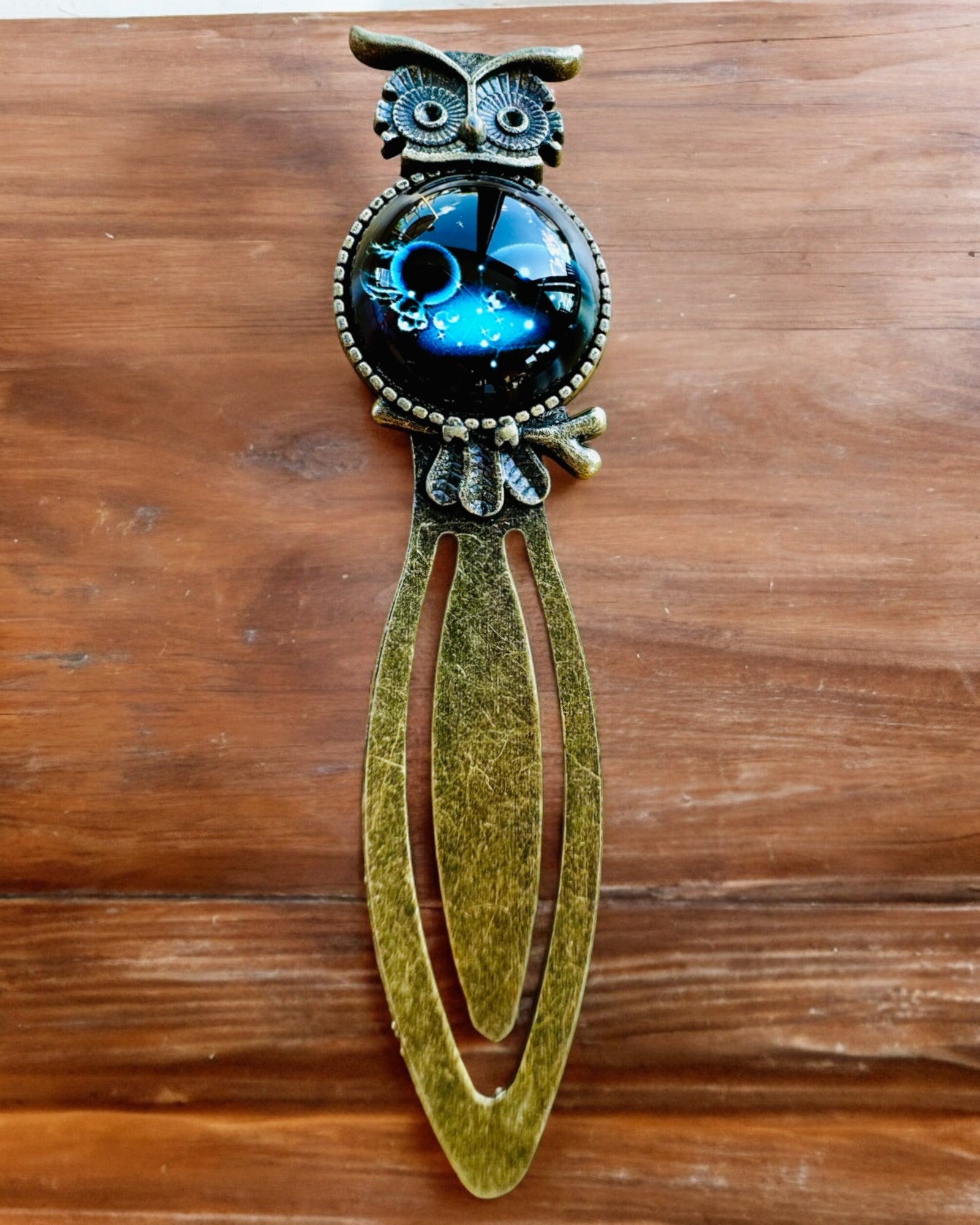 Marcador de libro "Sowa z Konstelacjami" - 12 variantes para elegir, personalización con grabado