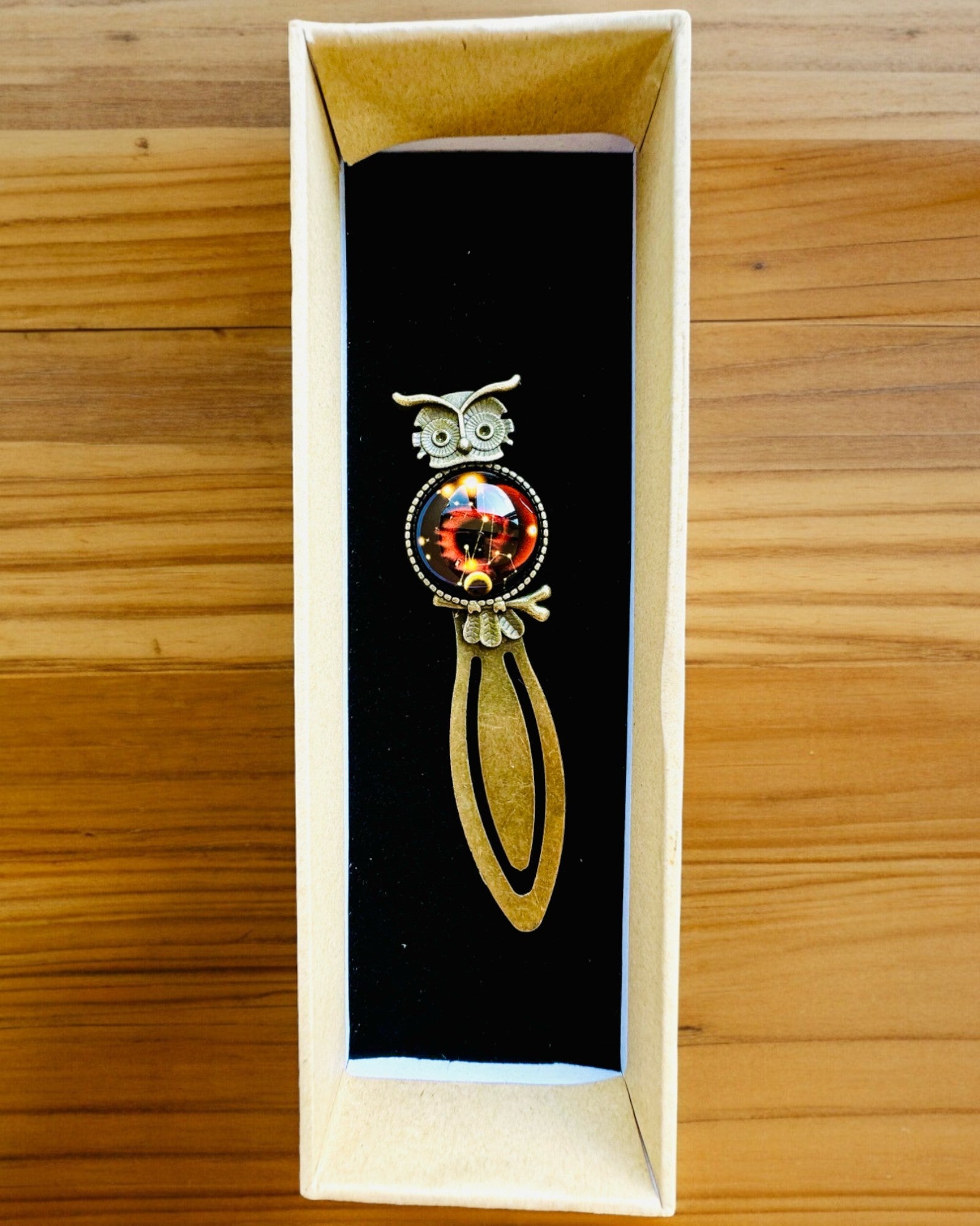 Marcador de libro "Sowa z Konstelacjami" - 12 variantes para elegir, personalización con grabado