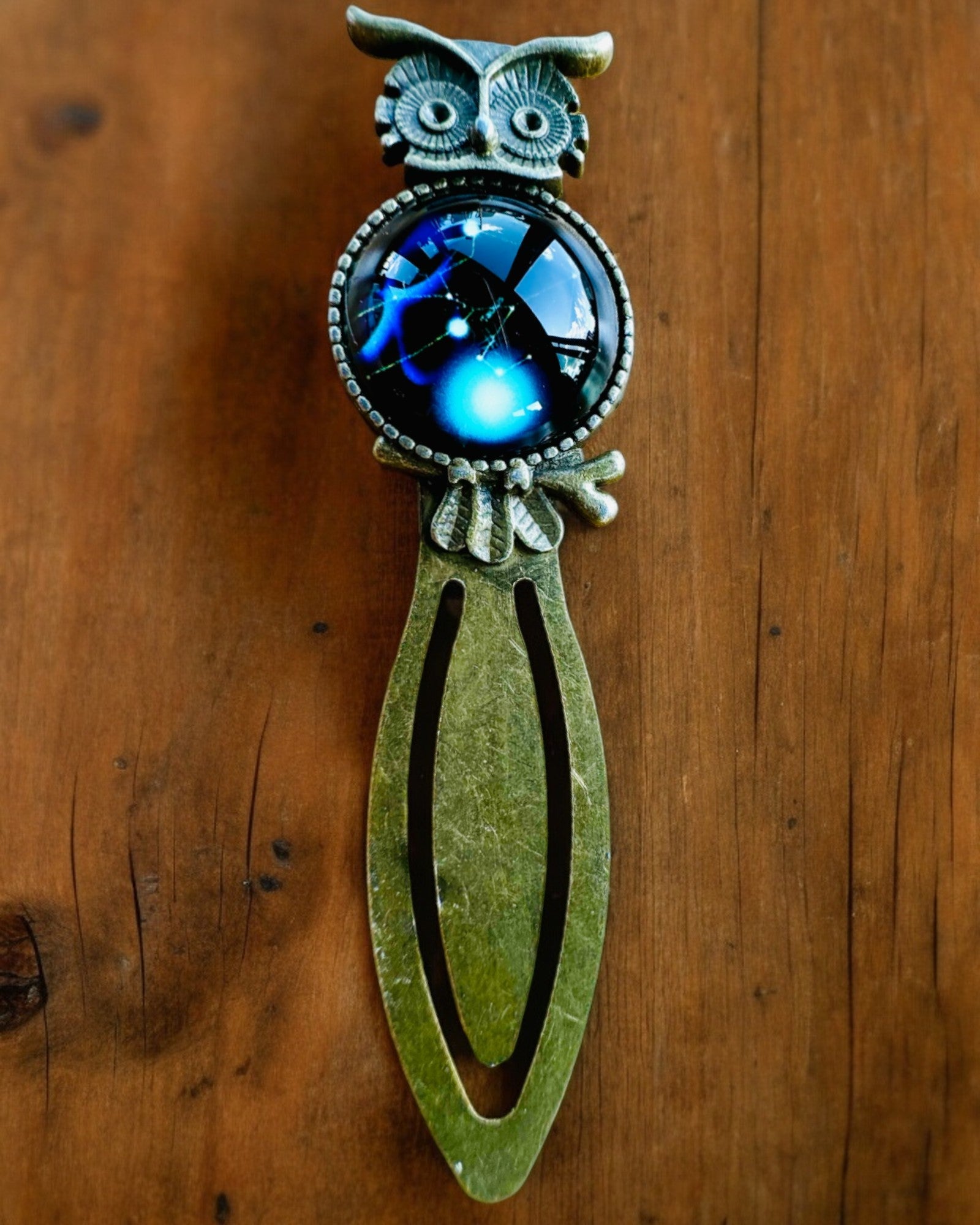 Marcador de libro "Sowa z Konstelacjami" - 12 variantes para elegir, personalización con grabado