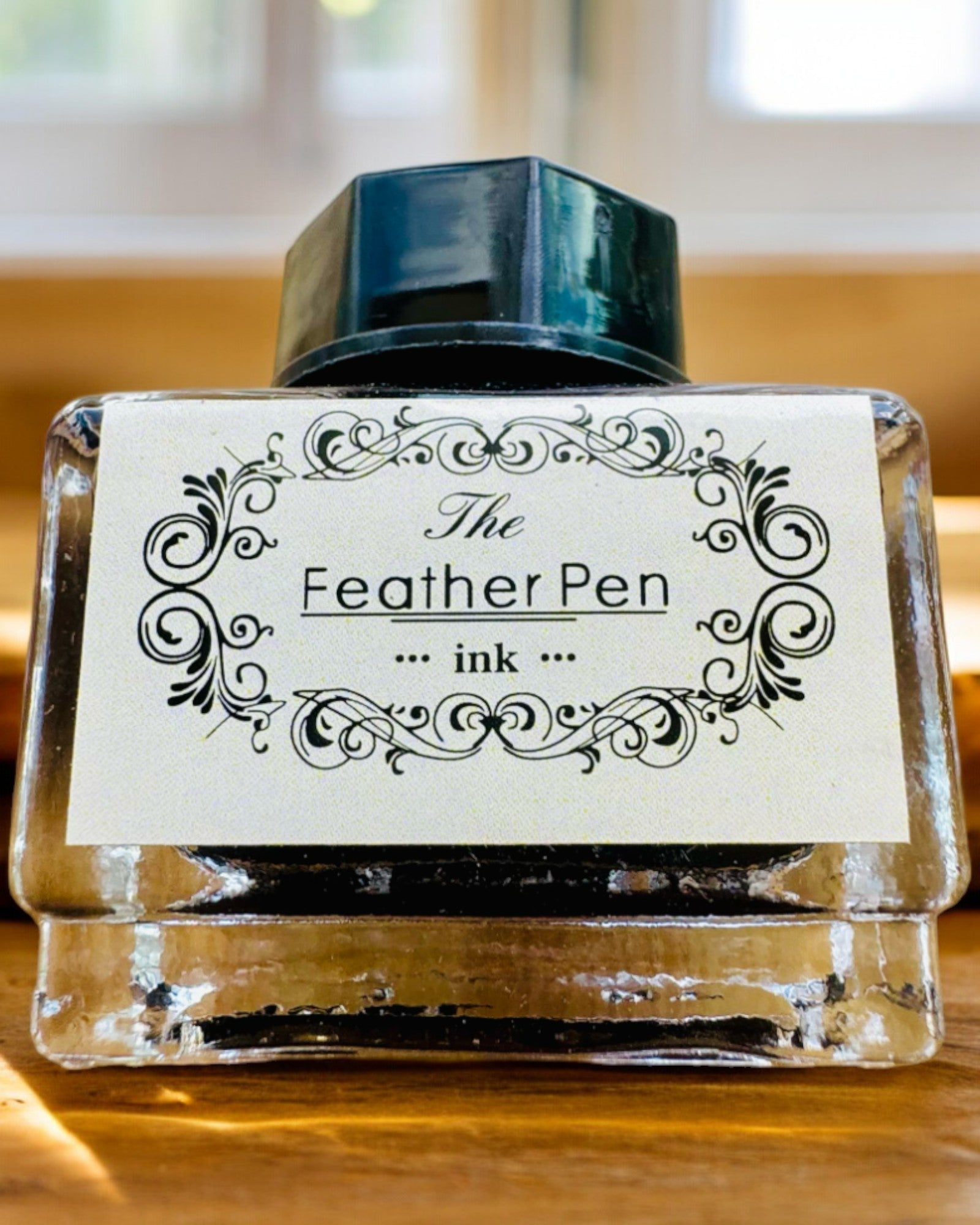 Set de Regalo - Pluma de Ganso Bordo-Violeta "Elegancia Steampunk" con Opción de Grabado, para regalo