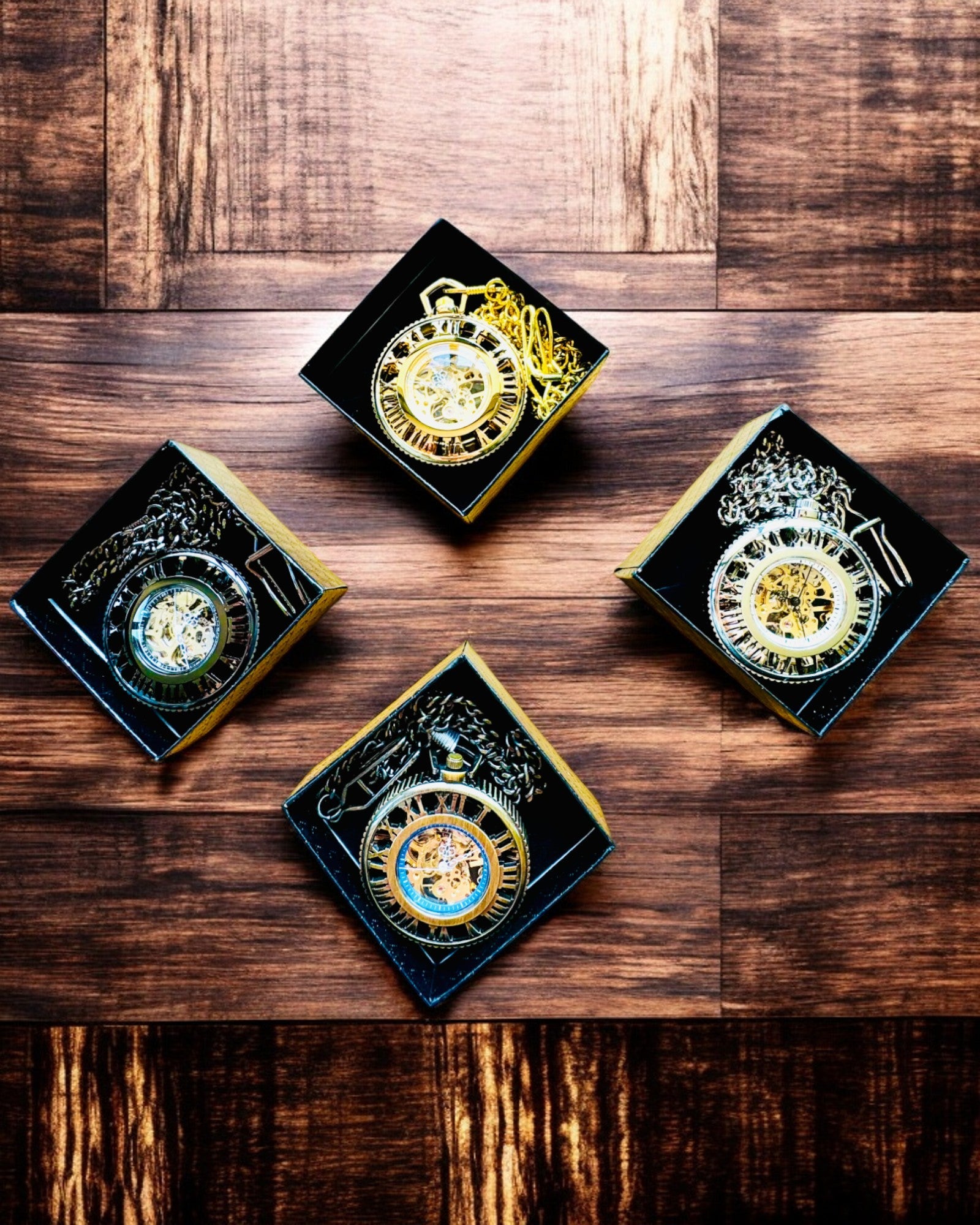 Reloj de Bolsillo "Mechanica Heritage" con Opción de Personalización