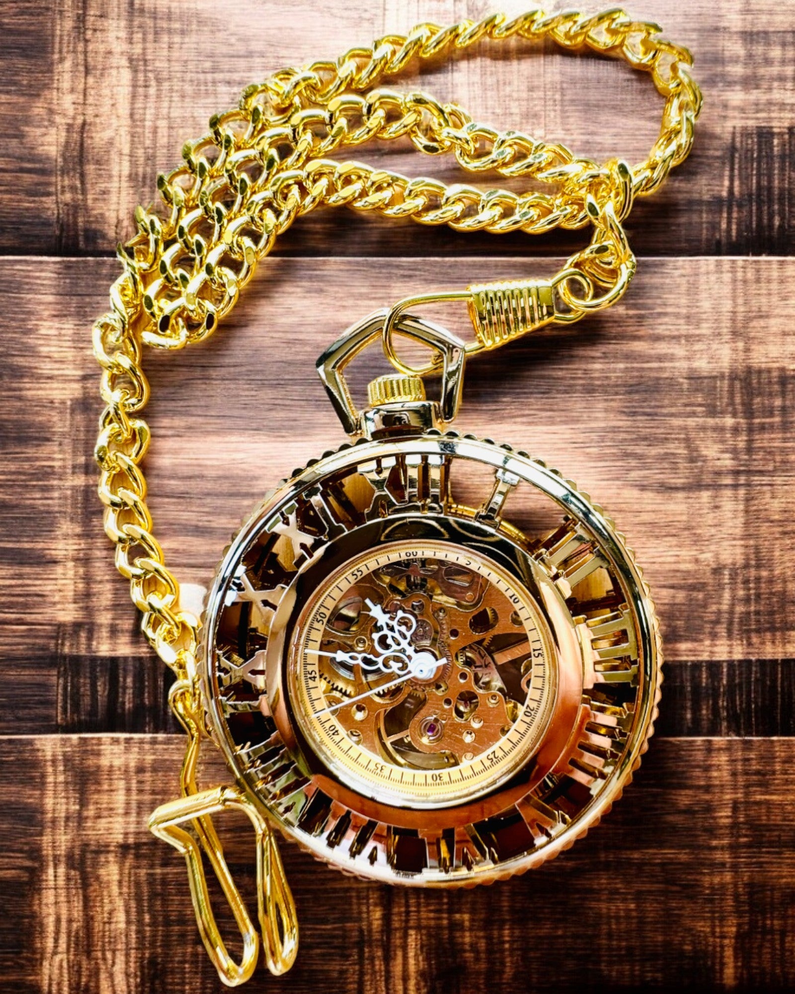 Reloj de Bolsillo "Mechanica Heritage" con Opción de Personalización