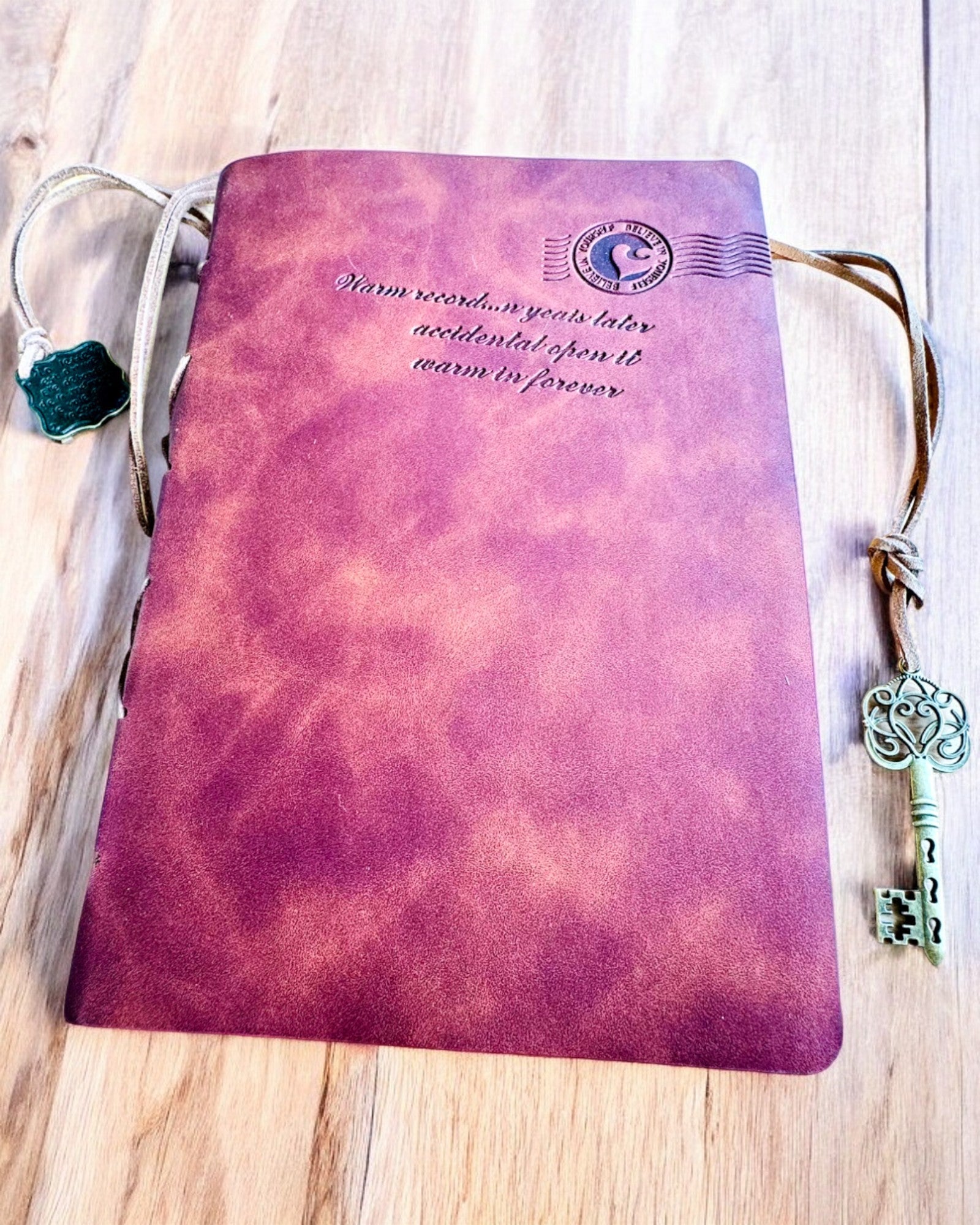 Notatnik Vintage "Klucz Przeszłości" - Posibilidad de grabado para regalo, cuaderno