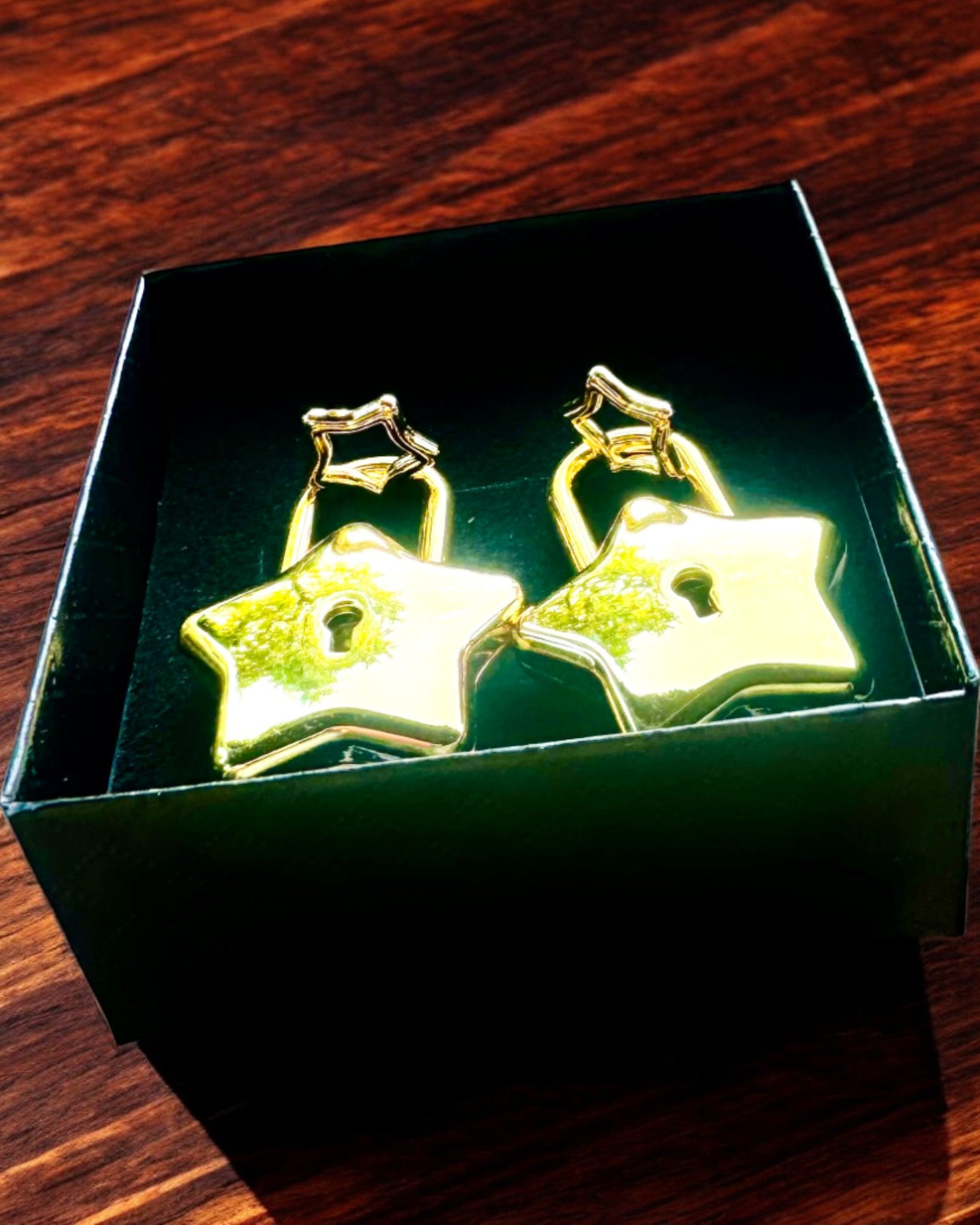 2 Mini Candados Estelares con Grabado – Protege Tus Sueños, personalizados para regalo, 2 variantes de color a elegir