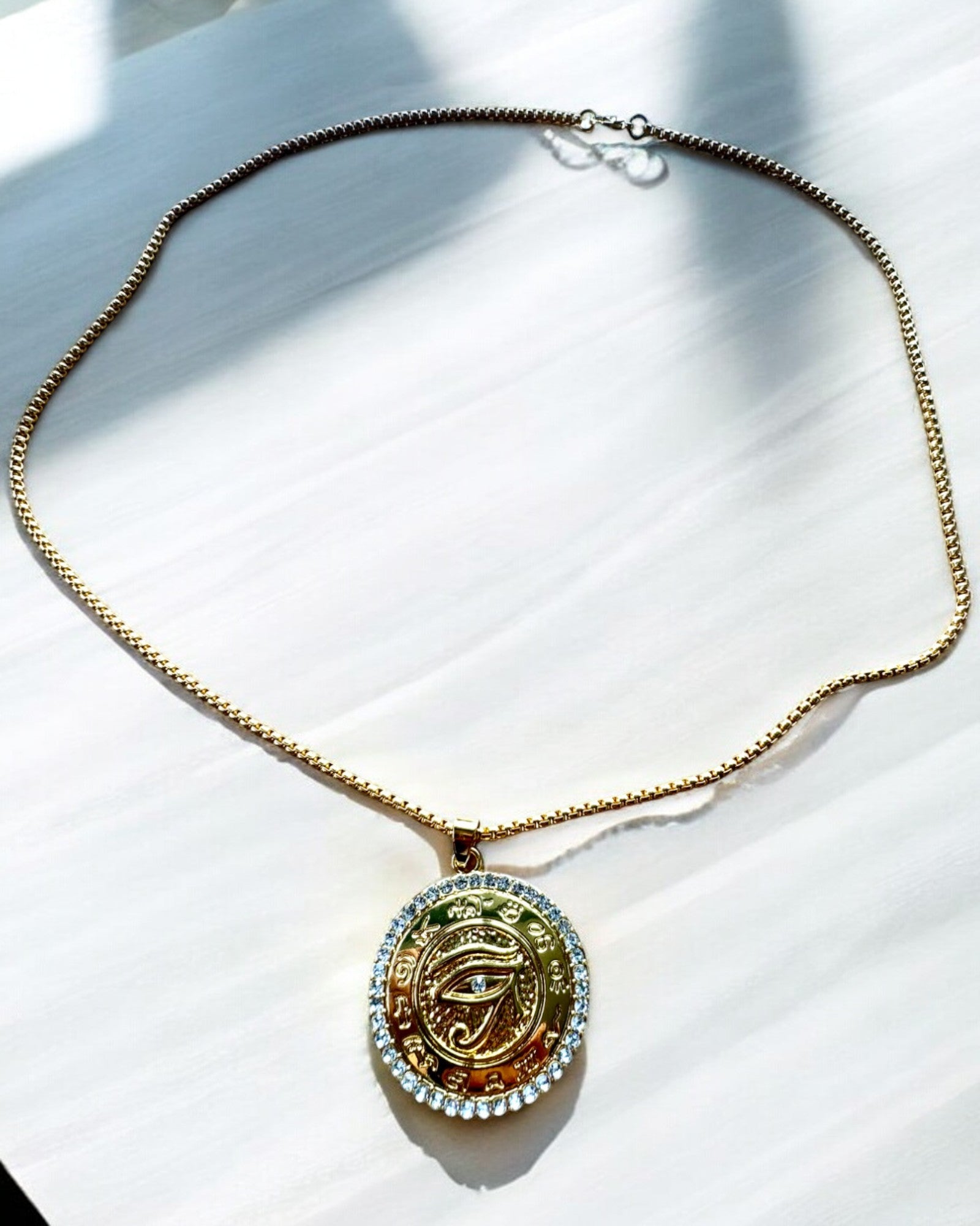 Amuleto de Poder "Ojo de Ra", posibilidad de personalización con grabado para regalo