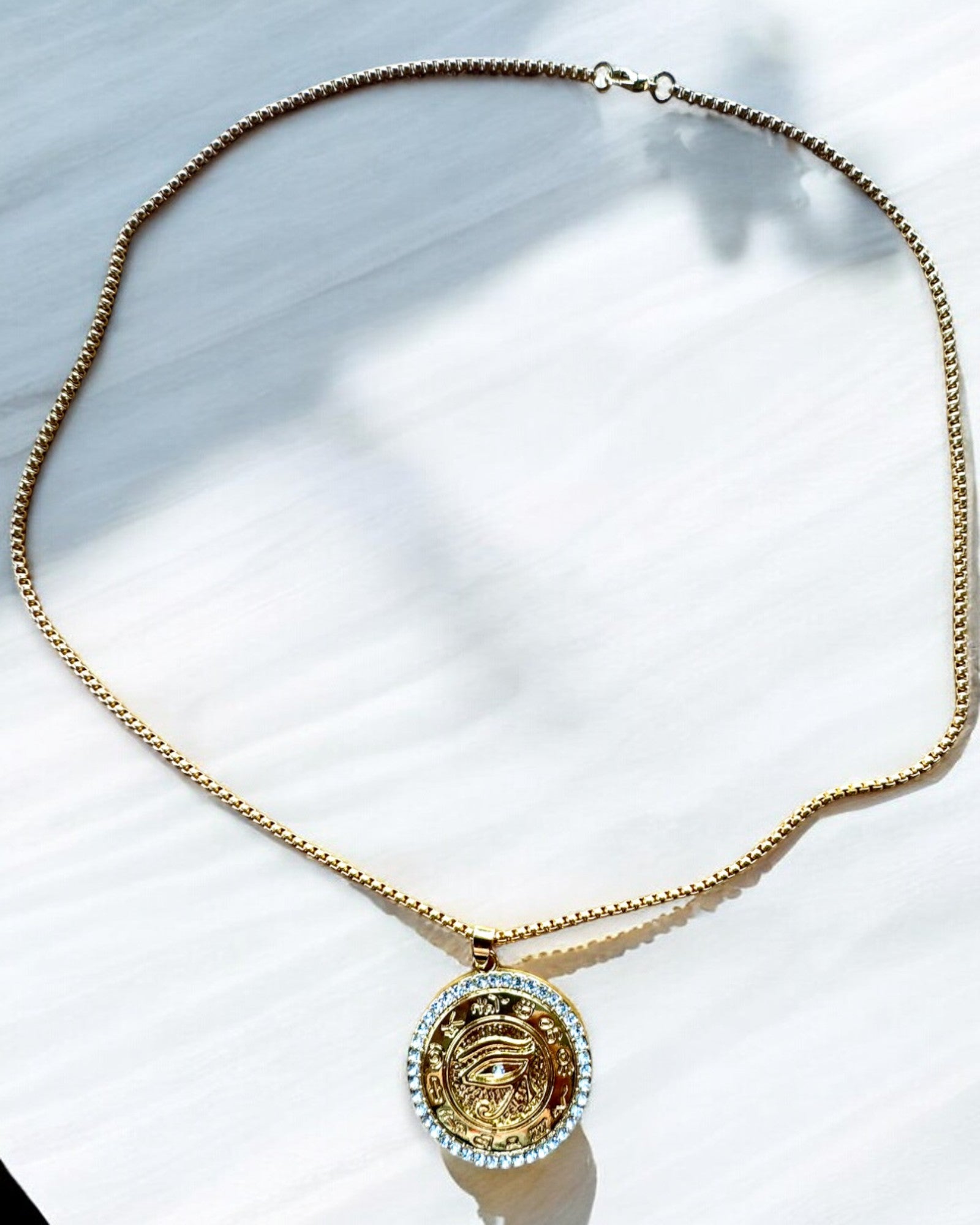 Amuleto de Poder "Ojo de Ra", posibilidad de personalización con grabado para regalo