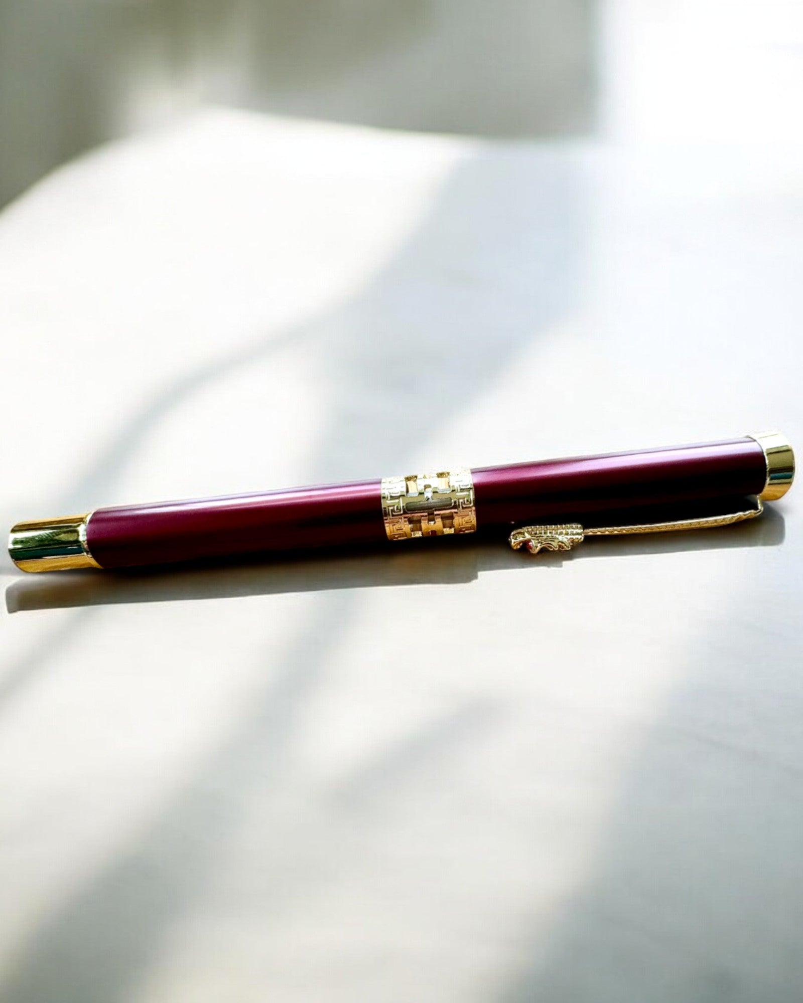 Elegante Bolígrafo Dragón, 3 variantes de color, posibilidad de personalización con grabado para regalo