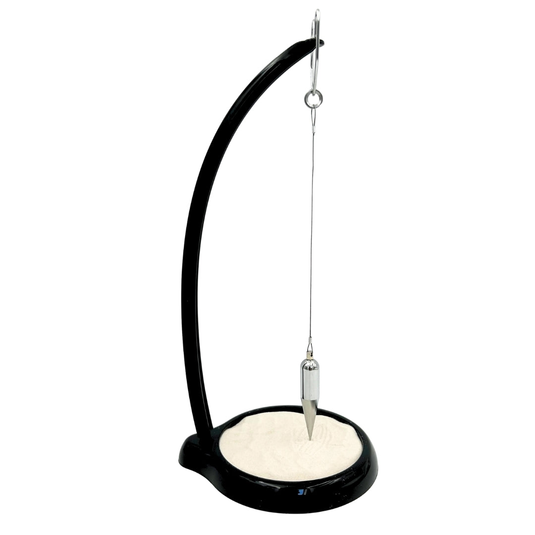 Péndulo de Arena Sand Pendulum con Grabado - Decoración Inspiradora de 38 cm con Arena Cinética