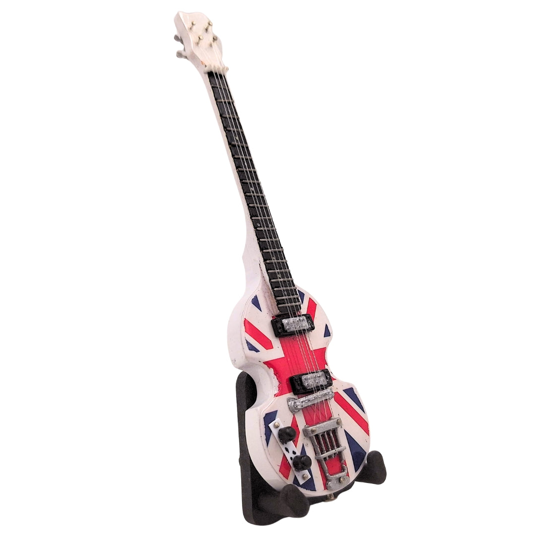 Mini guitarra bajo de 15 cm Paul McCartney