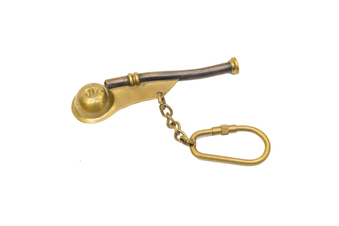 Llavero silbato de oficial mini KEY-0133
