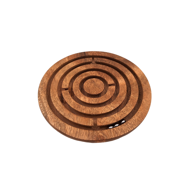 Juego de habilidad bolas en laberinto de madera con posibilidad de personalización mediante grabado