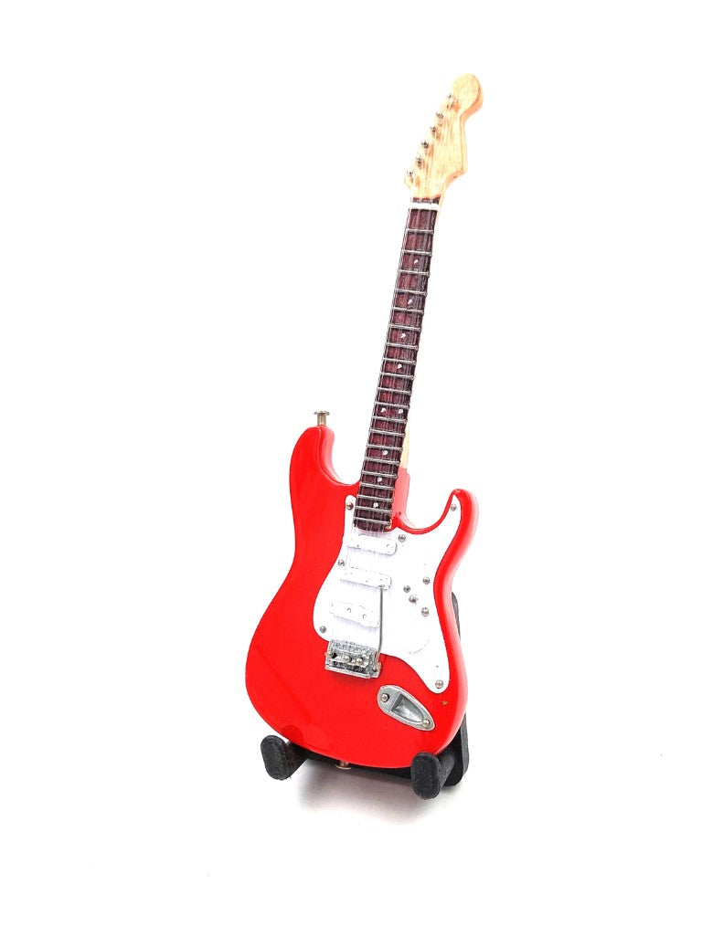 Mini guitarra de 15 cm BMG-009 estilo Mark Knopfler con posibilidad de personalización con grabado